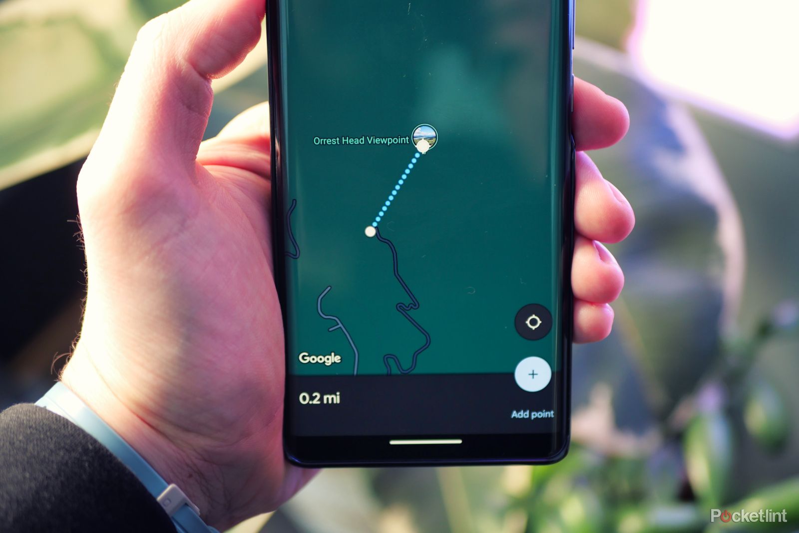 How to measure a distance with Google Maps