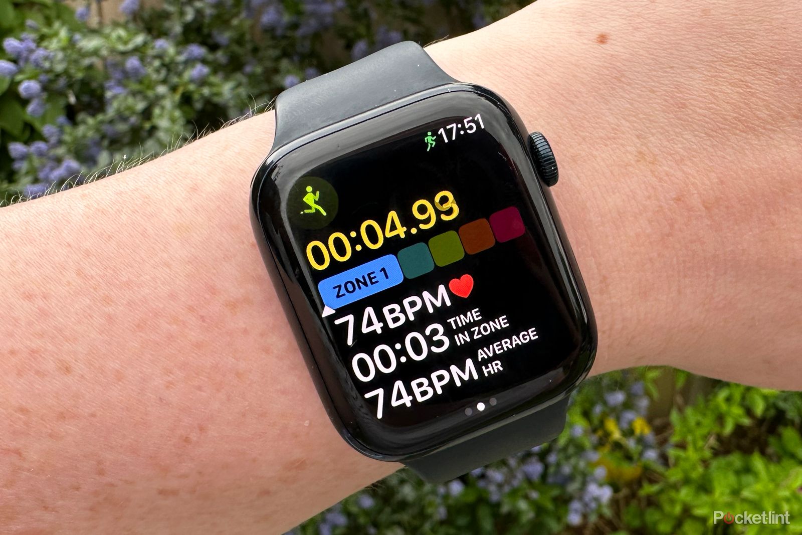 Apple watch hot sale running training