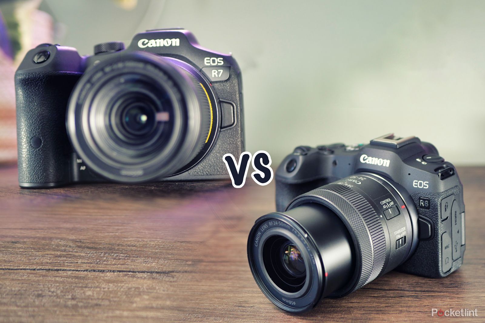 Canon EOS R8 vs R7