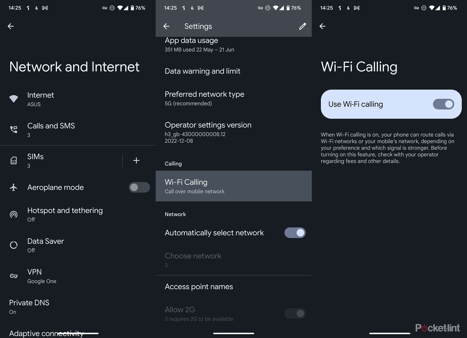 how to turn on wi-fi calling