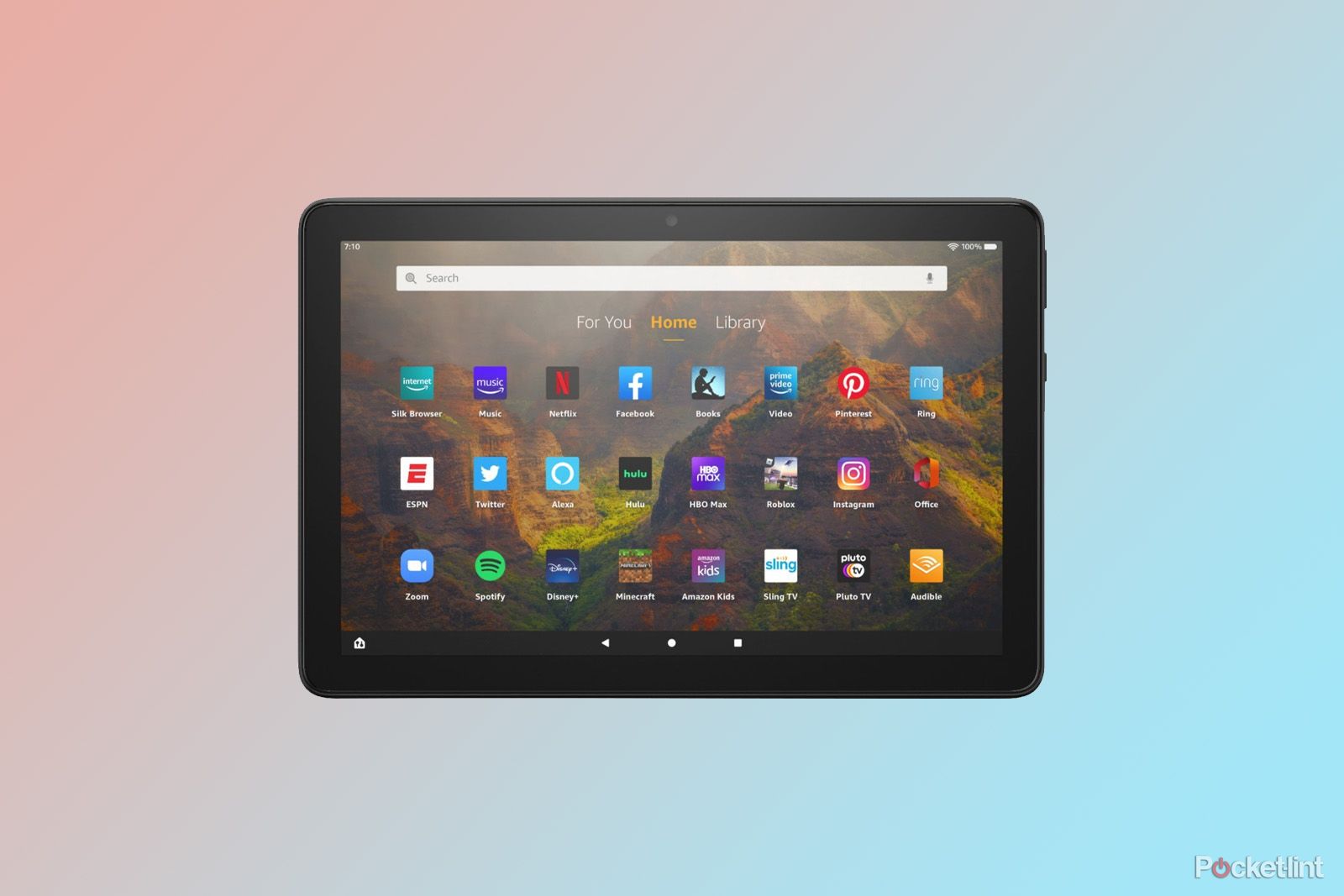 Amazon Fire HD 10 gradient