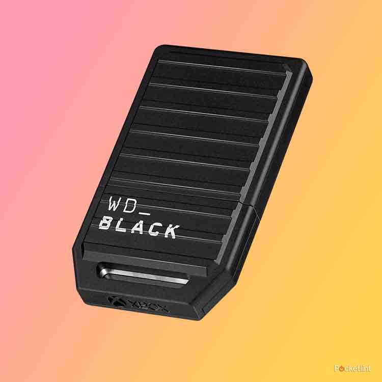 WD Black Xbox storage card square