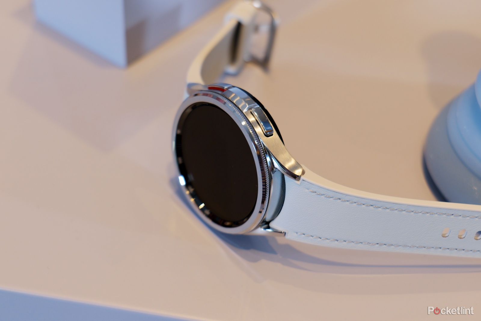 Galaxy Watch 6 Classic silver buttons frame