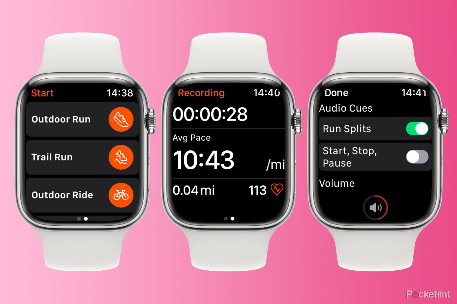 Strava-app på Apple Watch