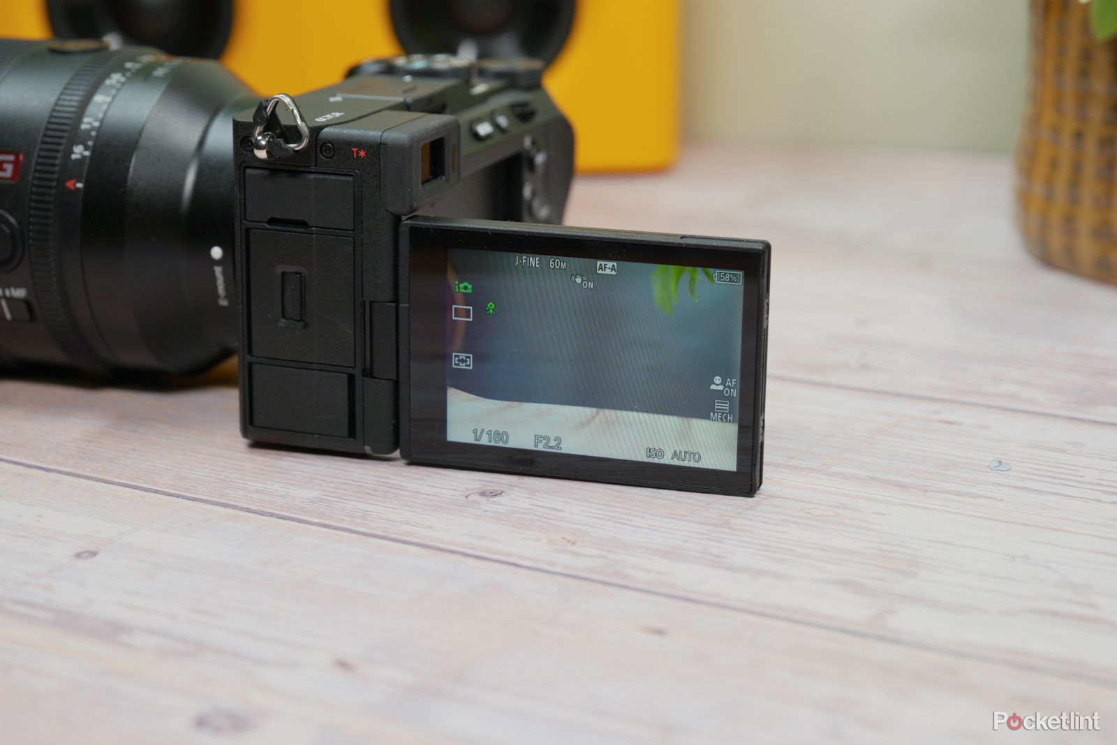 Sony A7CR - flip out screen 