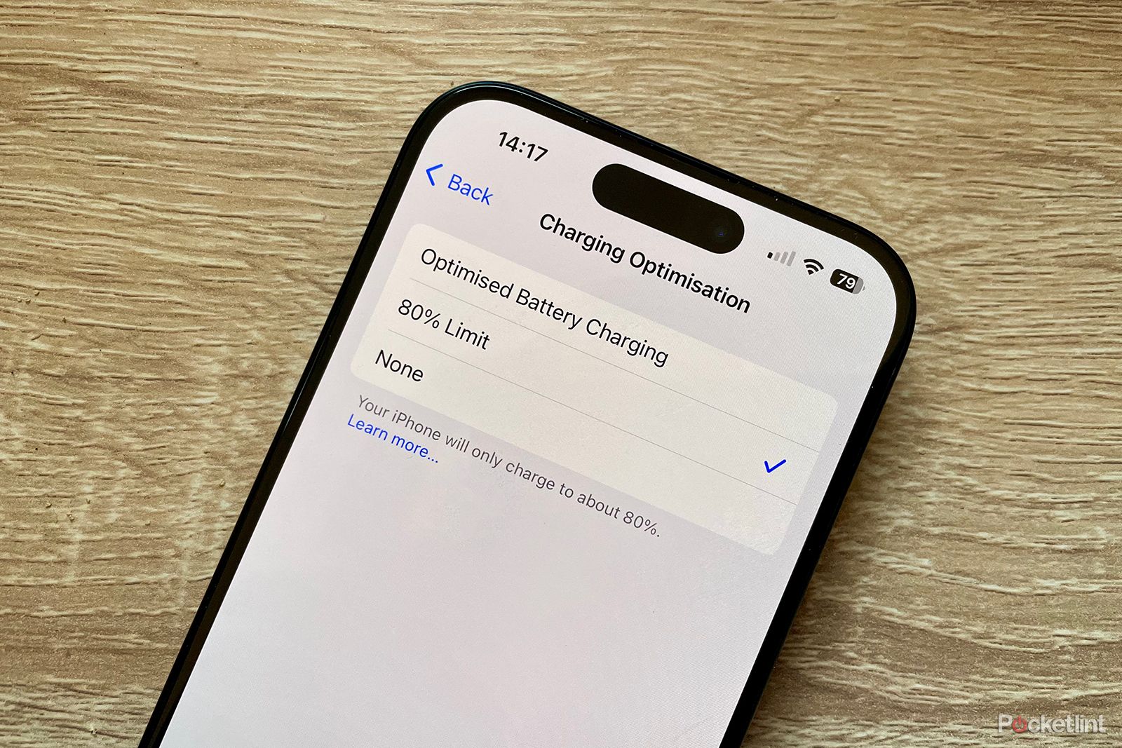 How to use optimised battery charging on iPhone 15