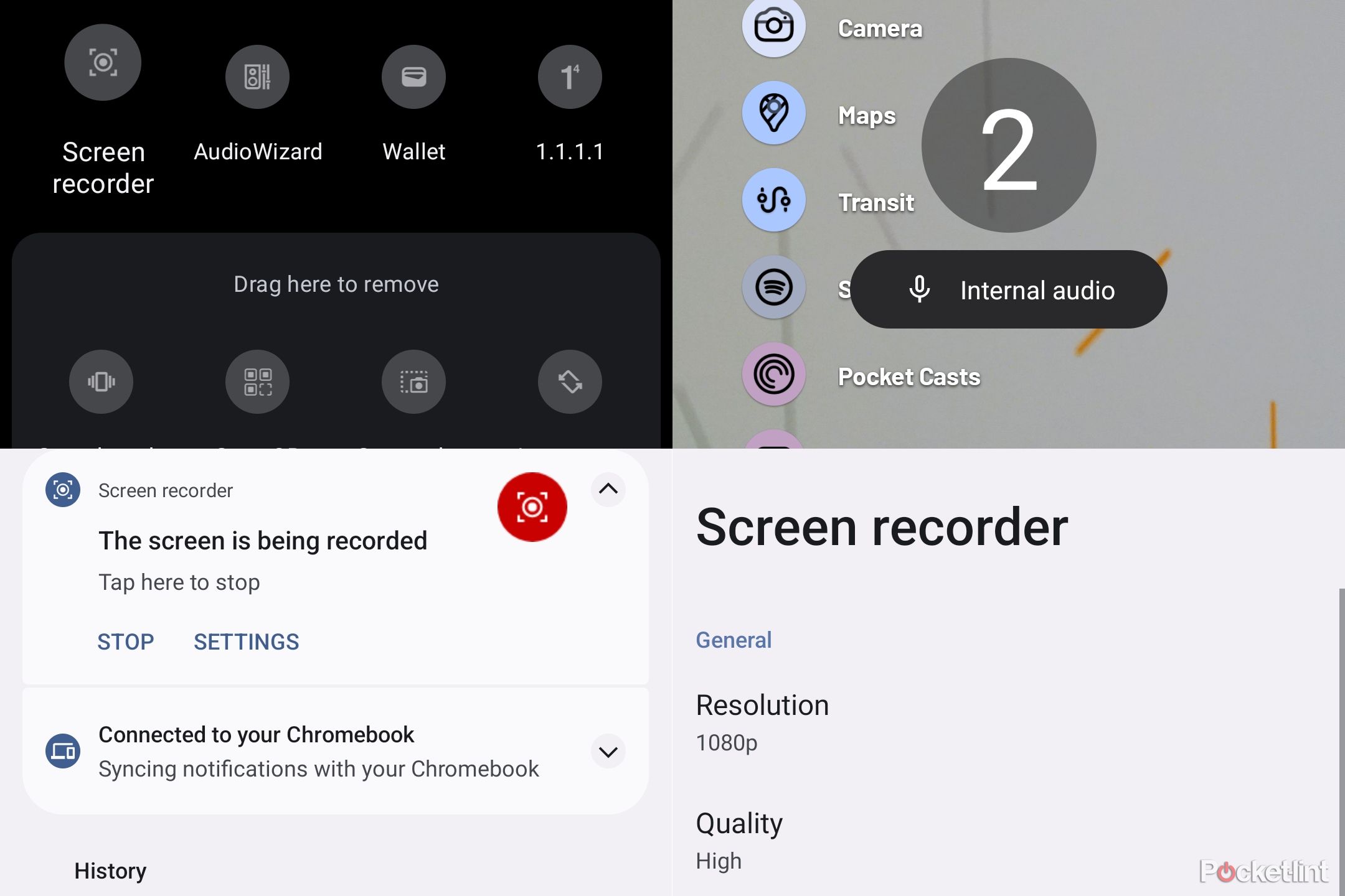 How to screen record on Android phones