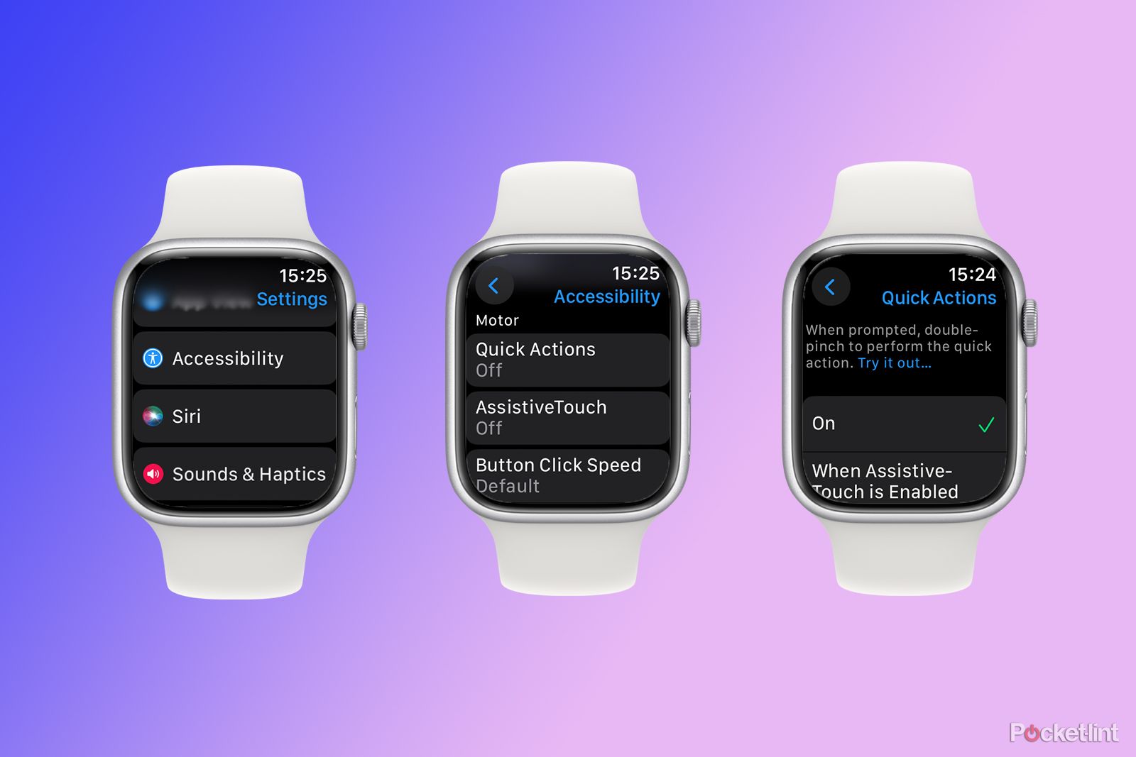 apple watch quick actions screenshots