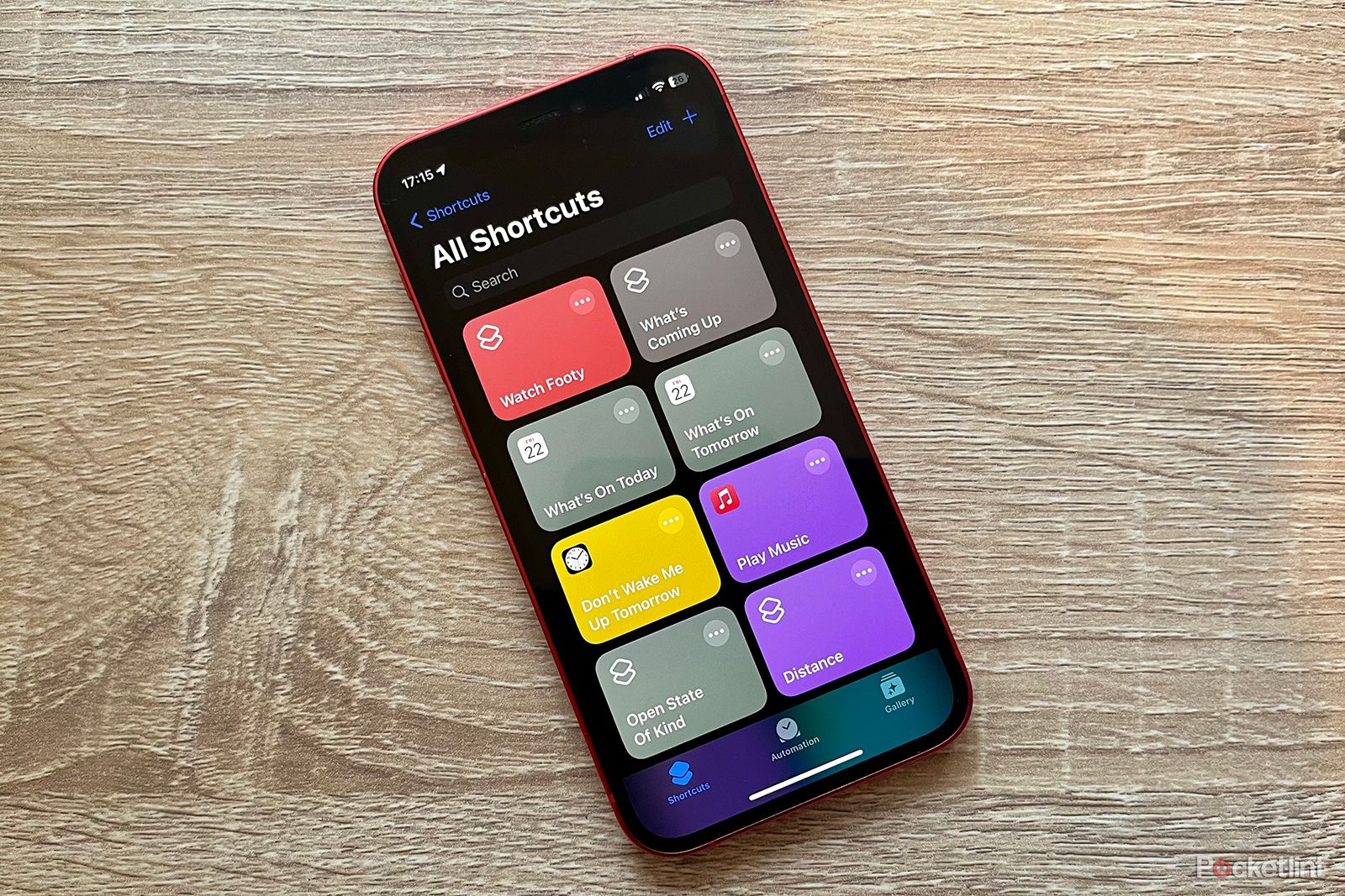 Shortcuts app for iPhone 12 mini