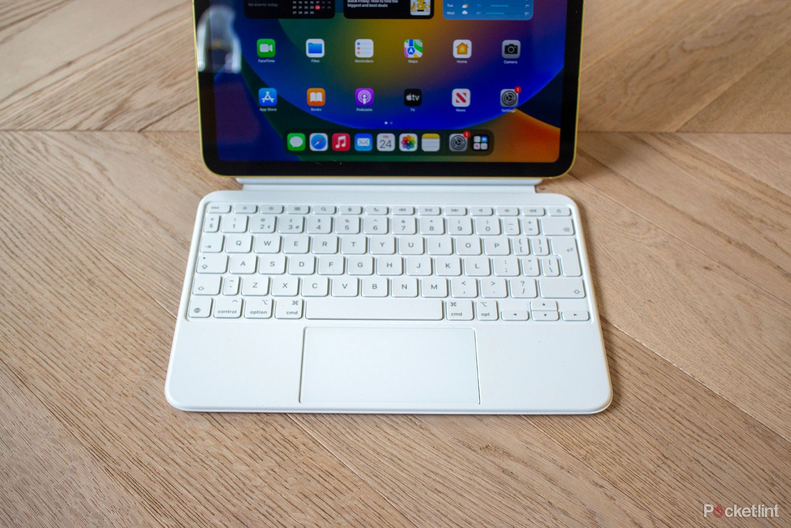 I've been using the Apple Magic Keyboard Folio and this is I've been using the Apple Magic Keyboard Folio and this is