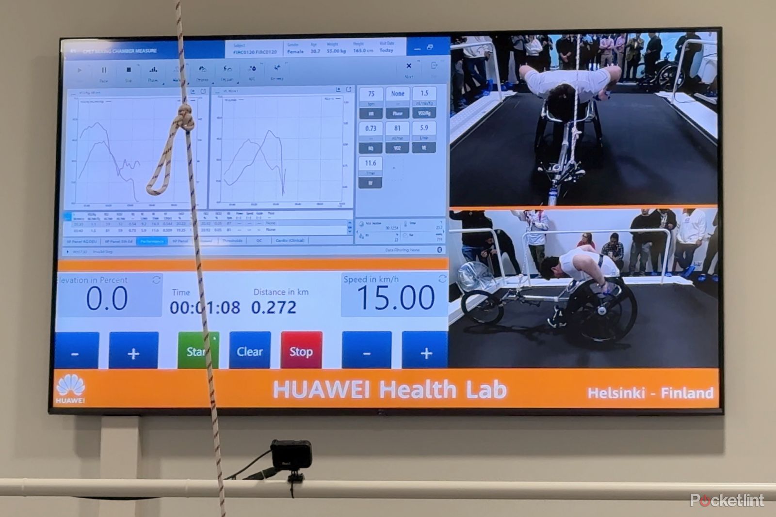 Huawei Health wheelchair data