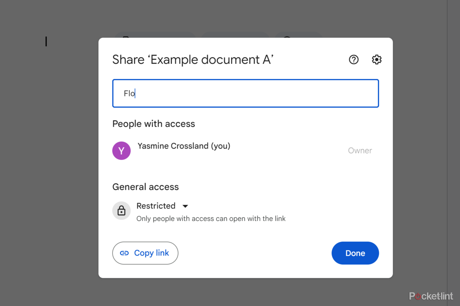 Google Docs collaboration