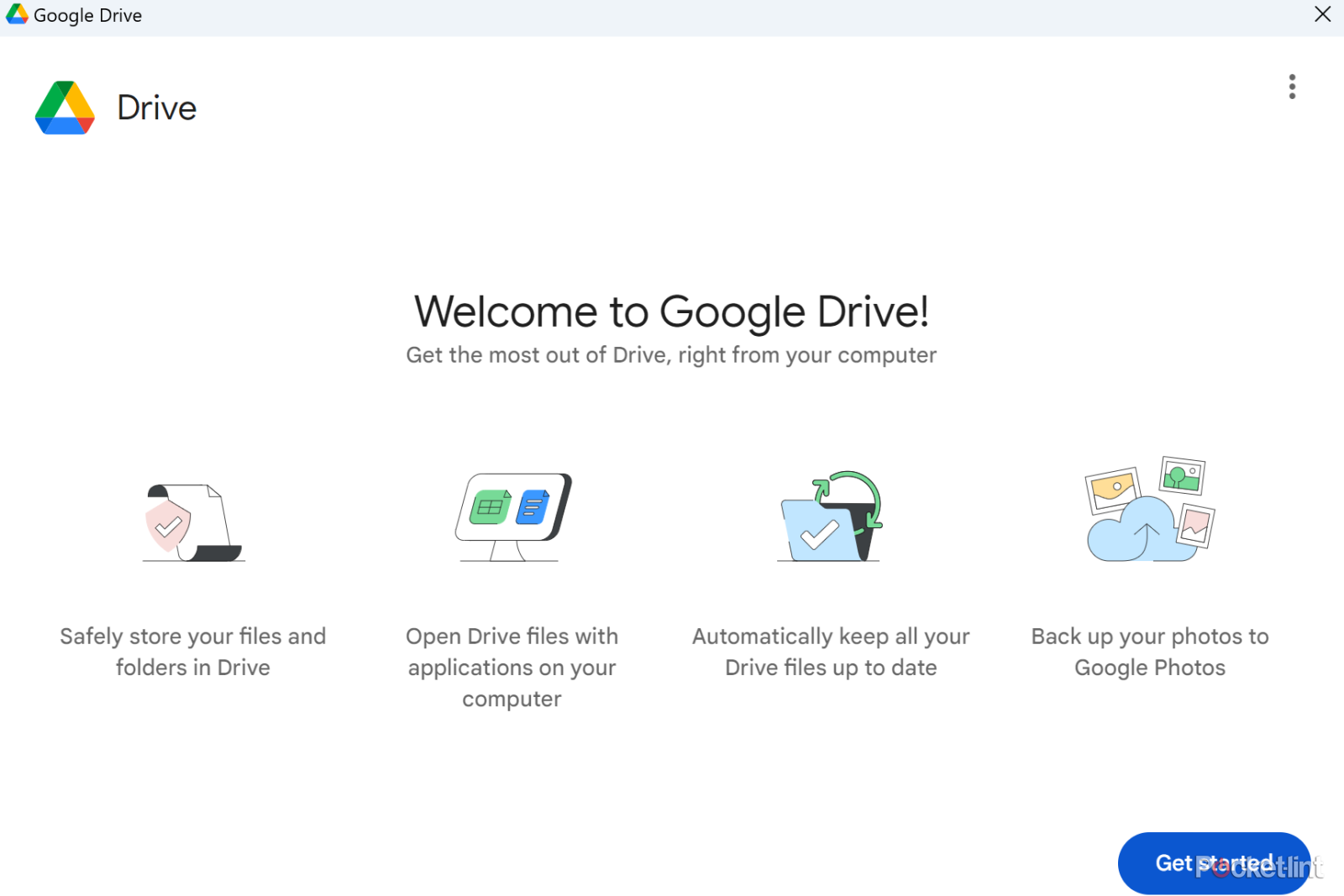 Google Drive Desktop app