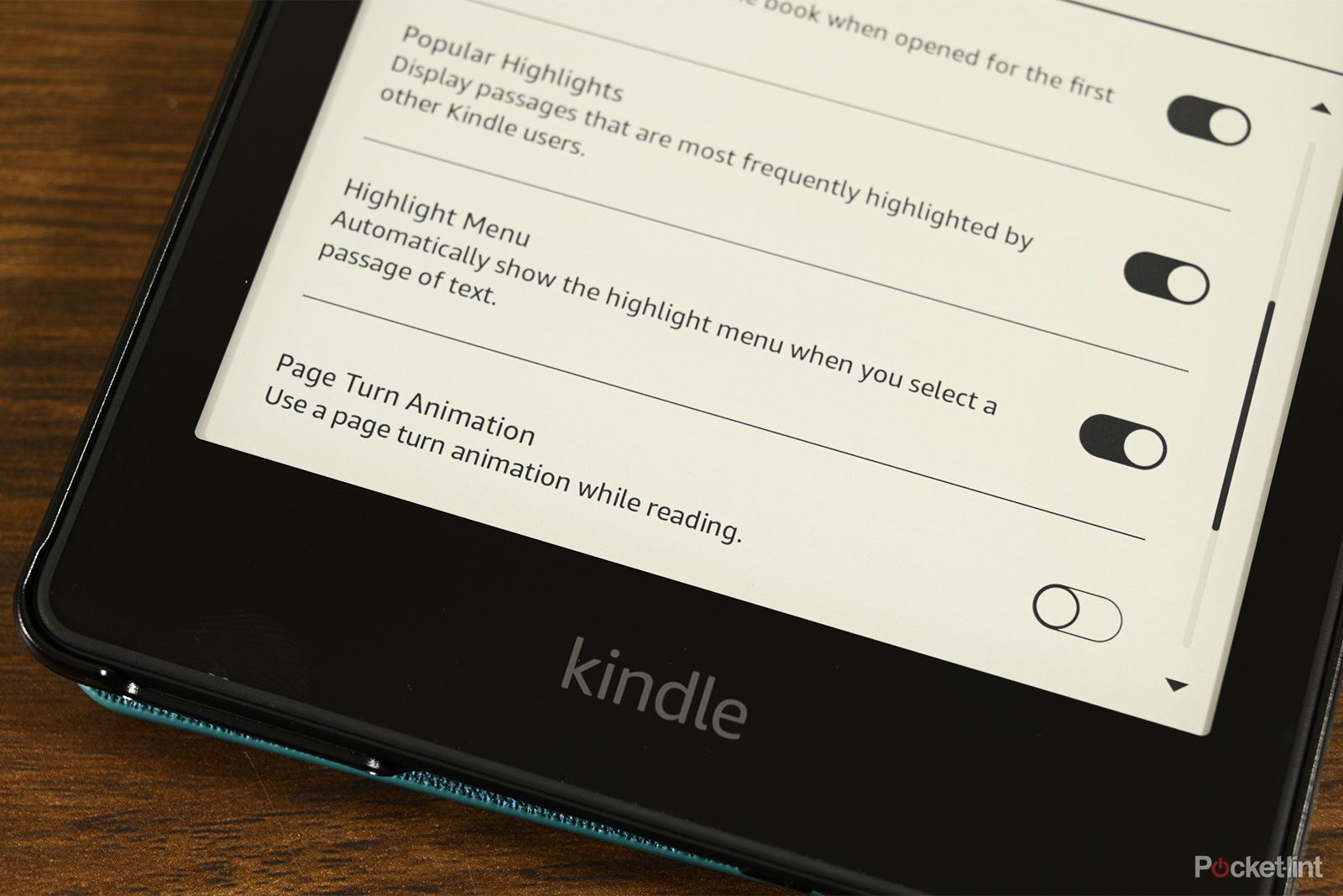 Kindle Paperwhite Page Turn Animation