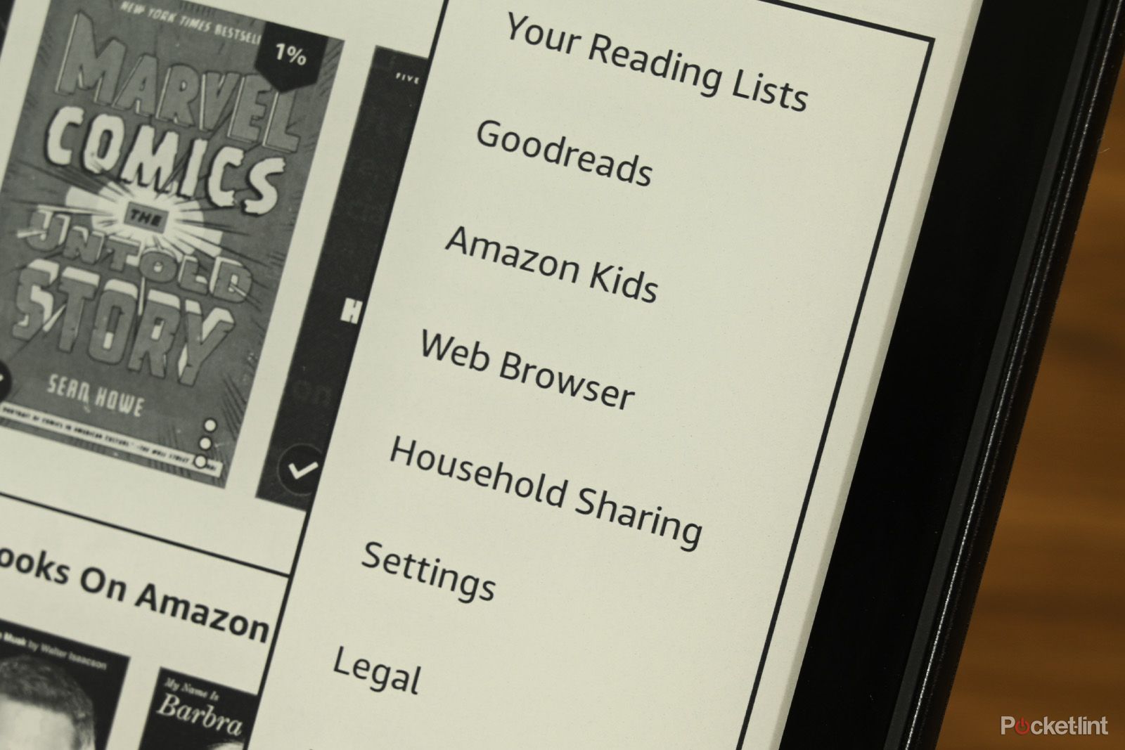 Kindle Paperwhite web browser