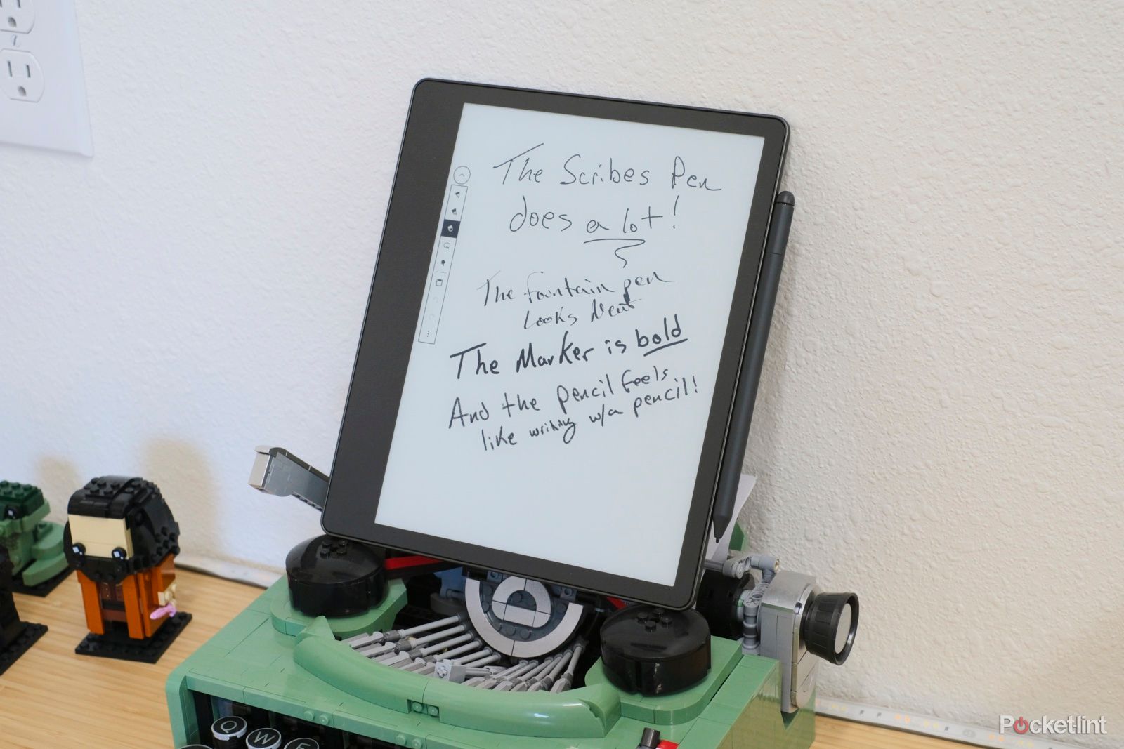 Kindle Scribe toolbar