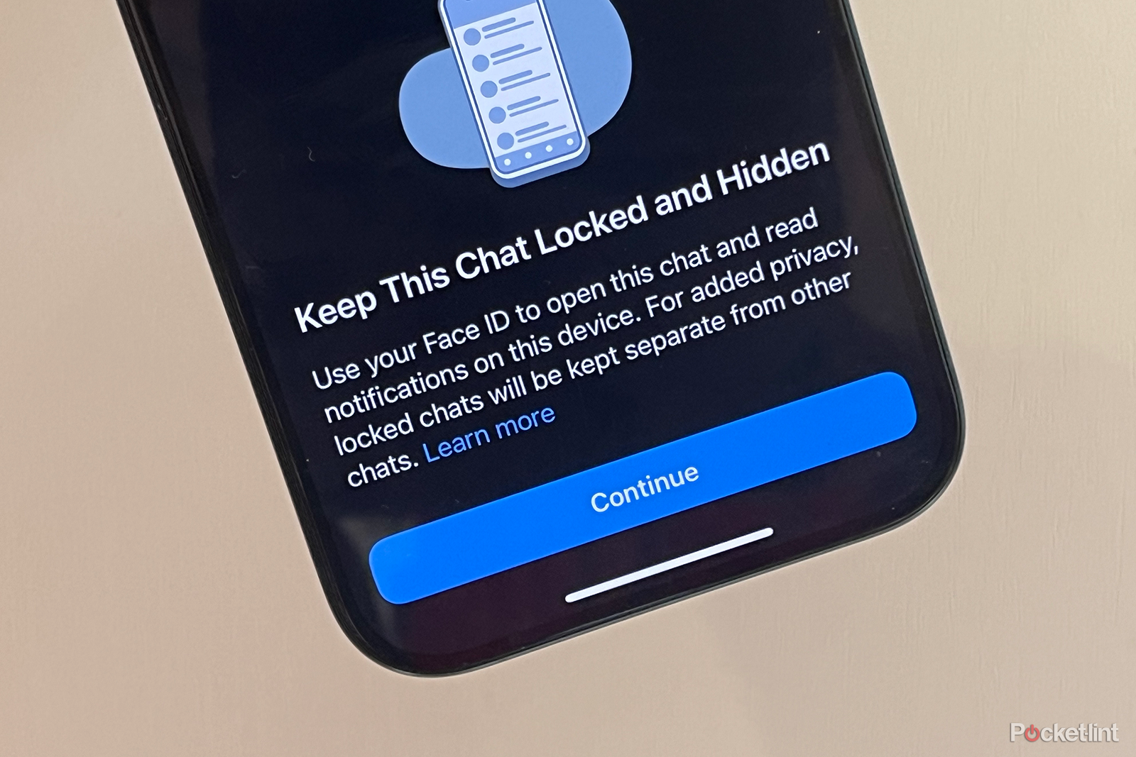 locked chat on whatsapp iphone 15 pro
