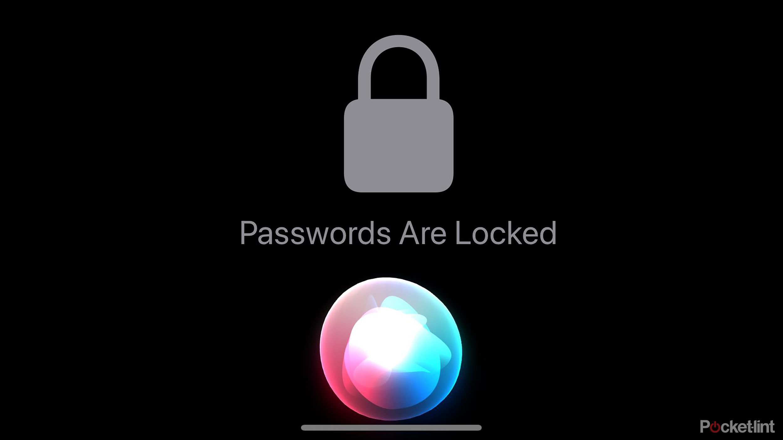 Tell Siri to look up and show you a password