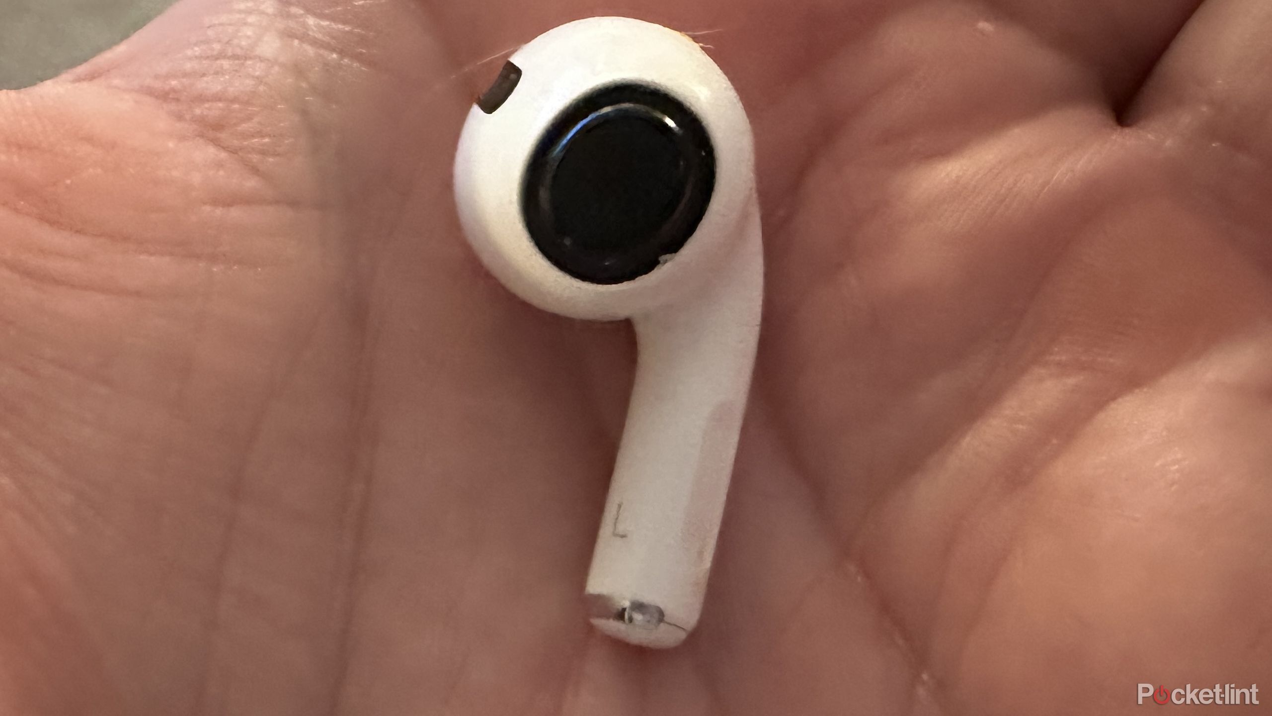 Clean AirPods Pro in hand