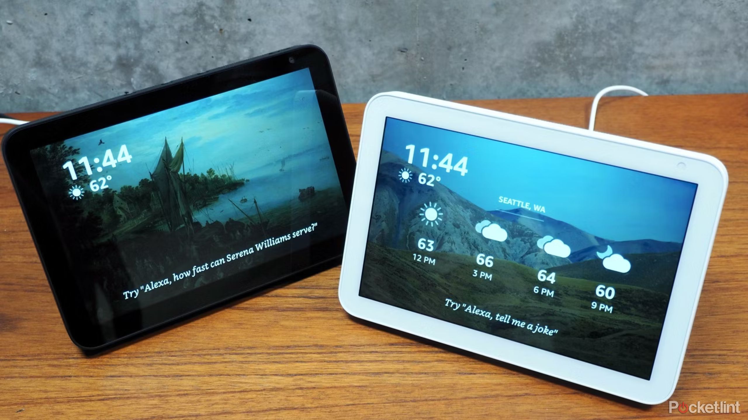 Análise dos modelos Echo Show 8