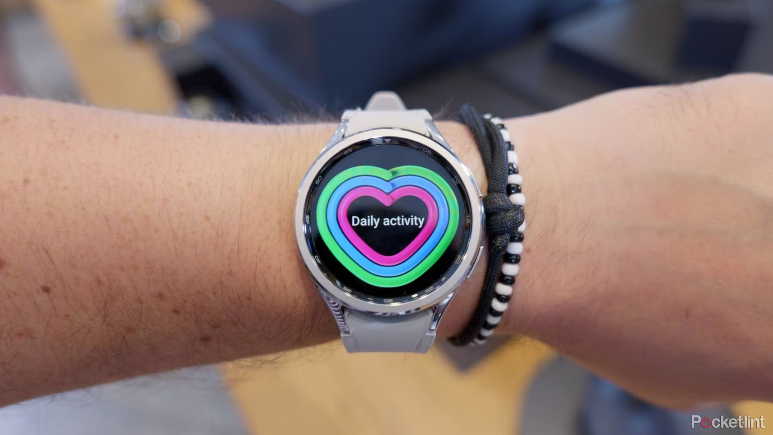 How does a Samsung Galaxy Watch measure your stress