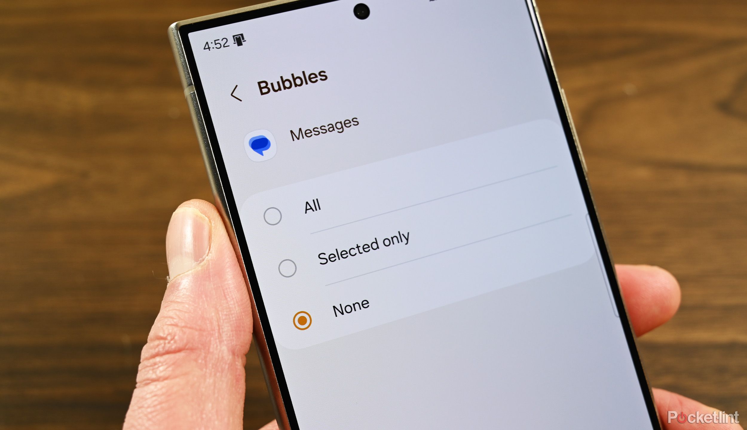 Google Messages Chat Bubbles