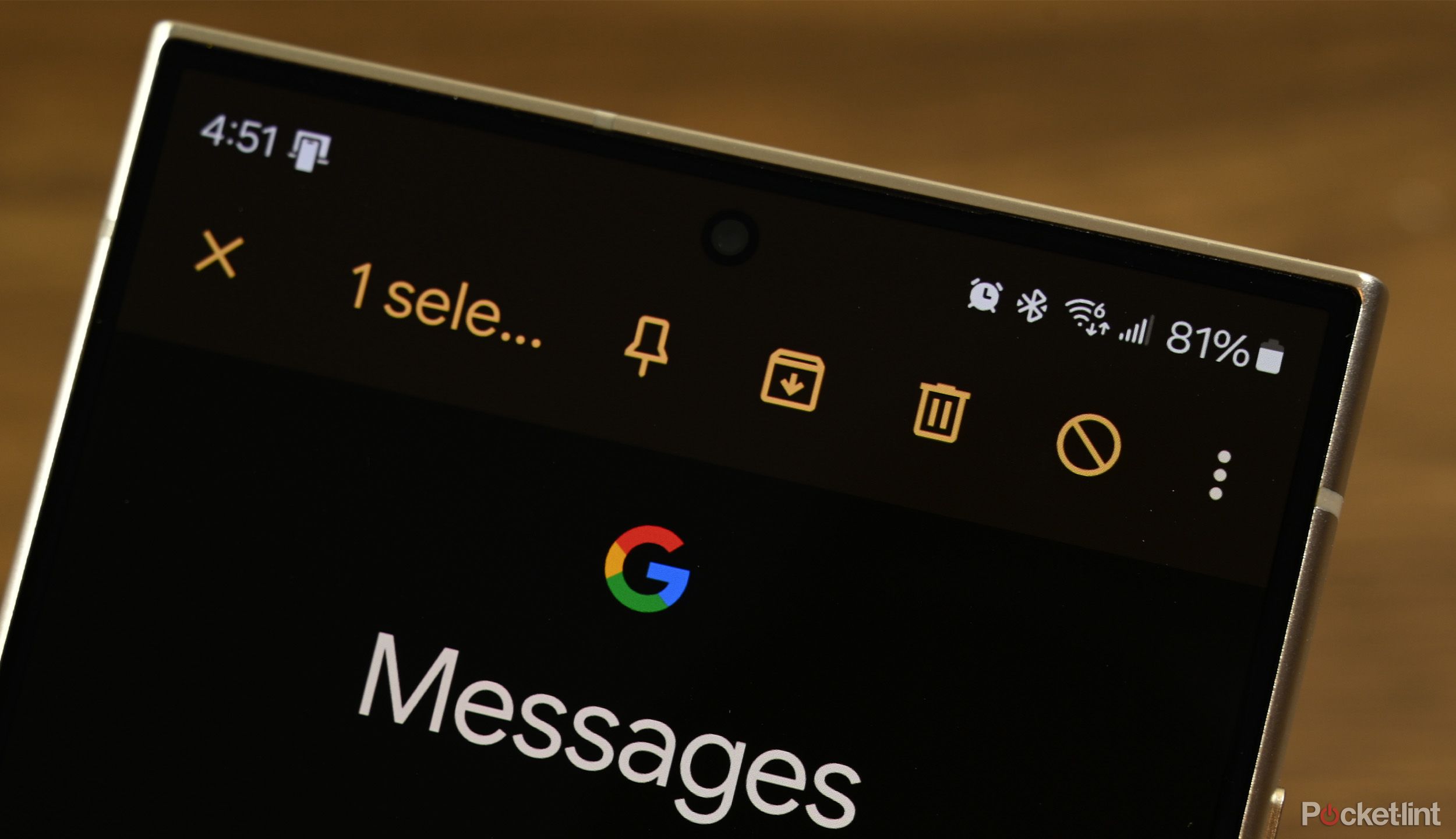 Google Messages Pin Conversation