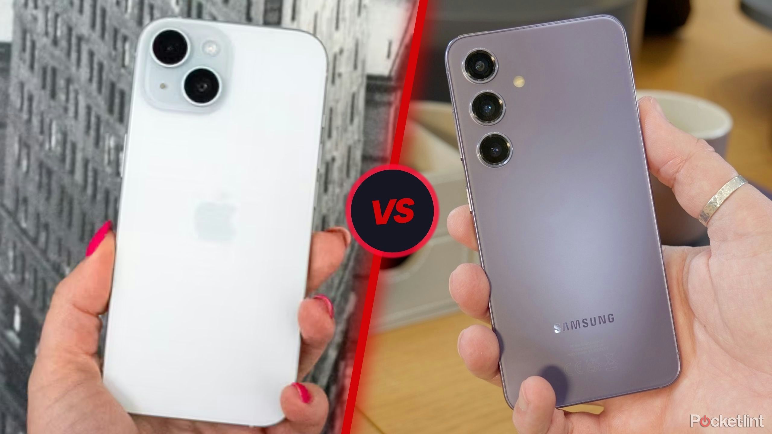 iPhone 15 vs. S24 flagship 