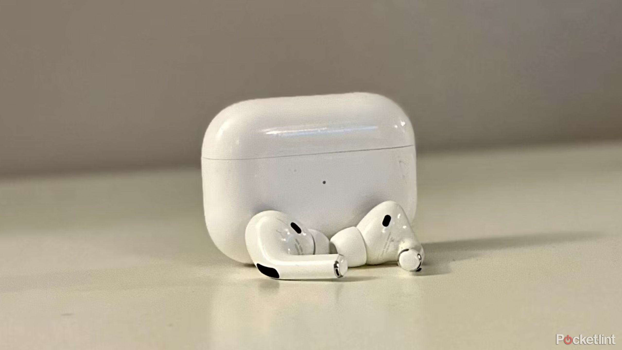Apple AirPods Pro and their charging case