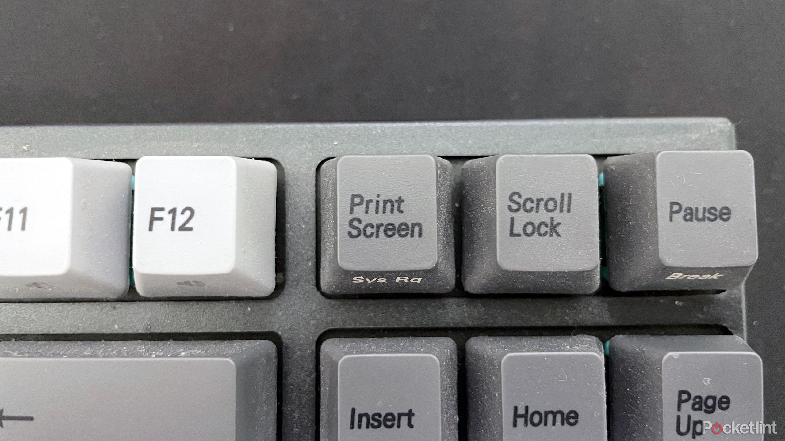 Varmillo keyboard showing Print Screen key