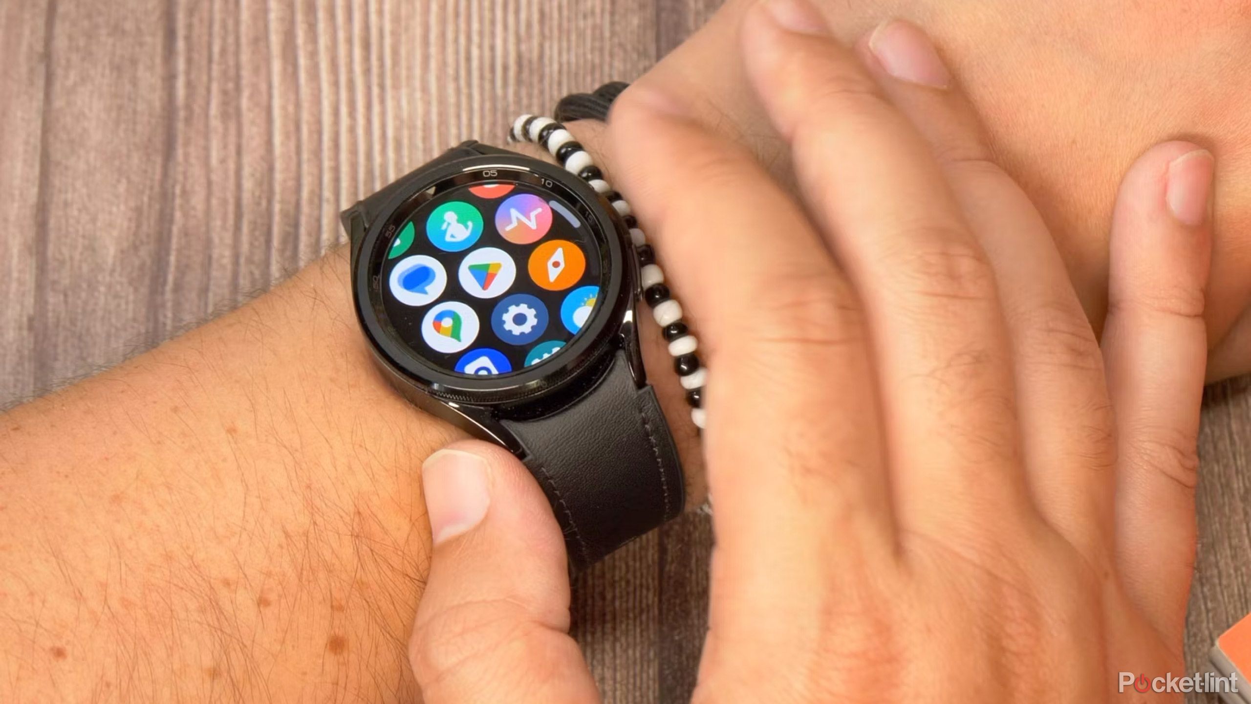 A close-up of the Samsung Galaxy Watch 6