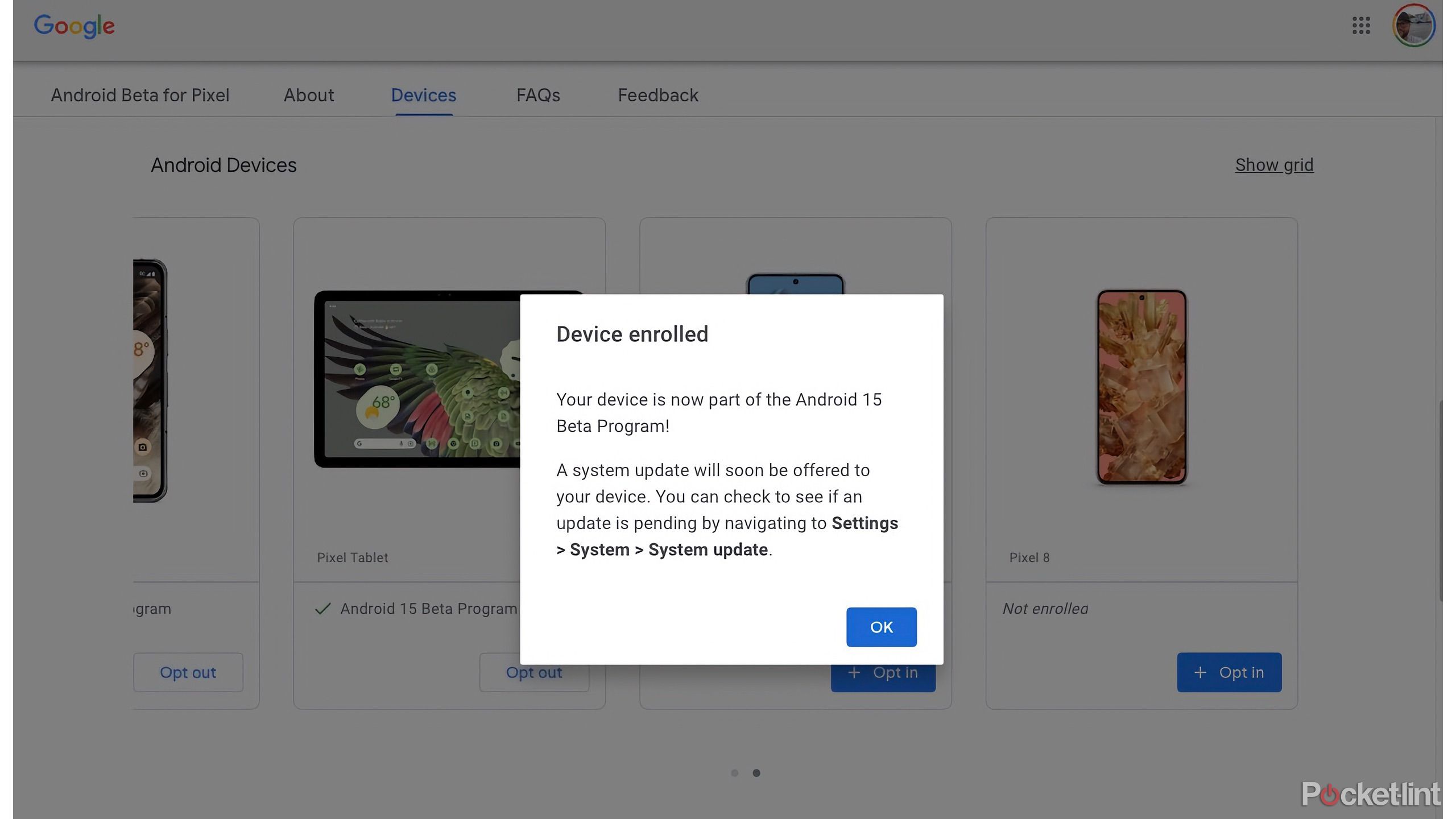 How to install the android 15 public beta