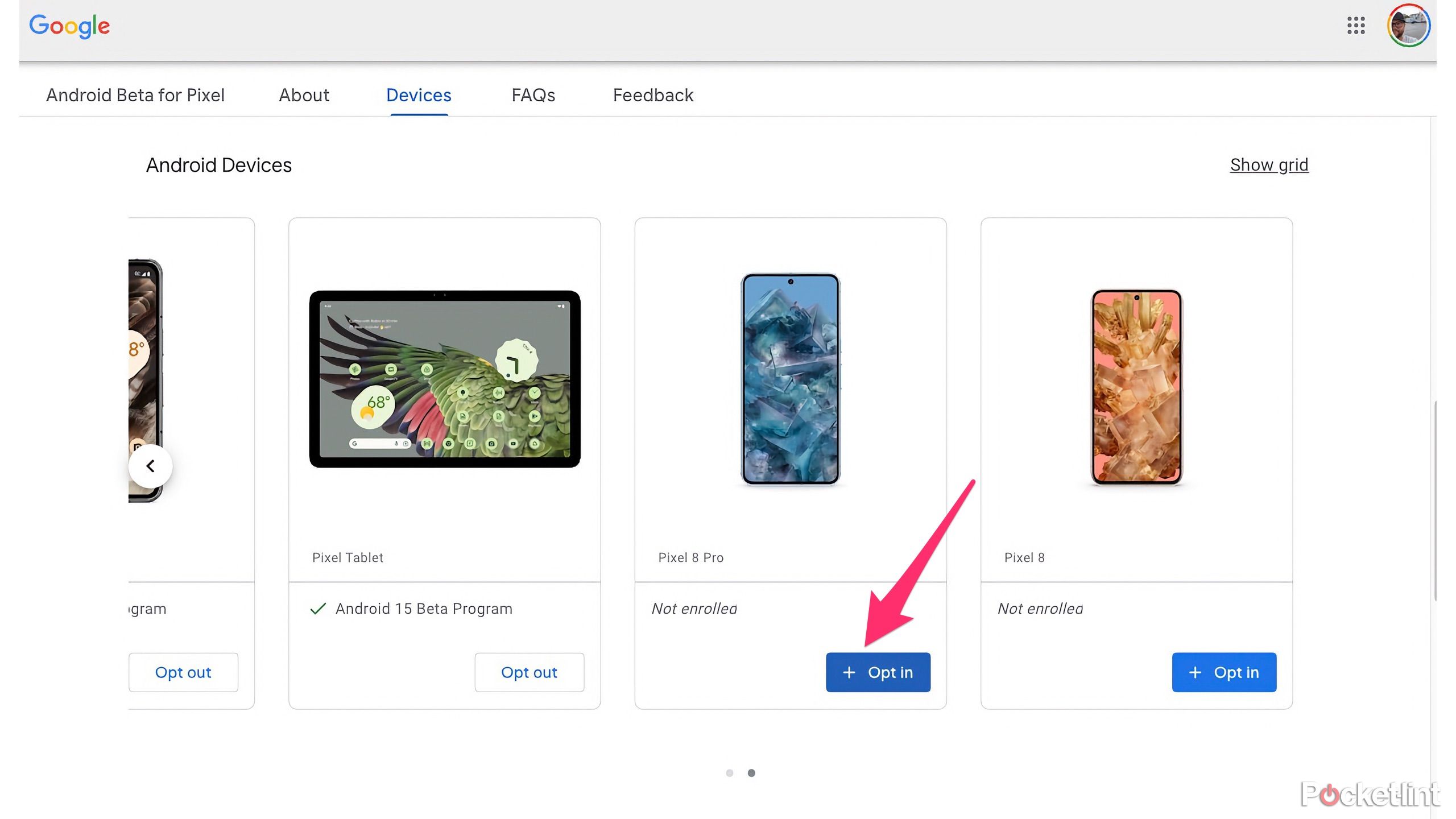 How to install the android 15 public beta