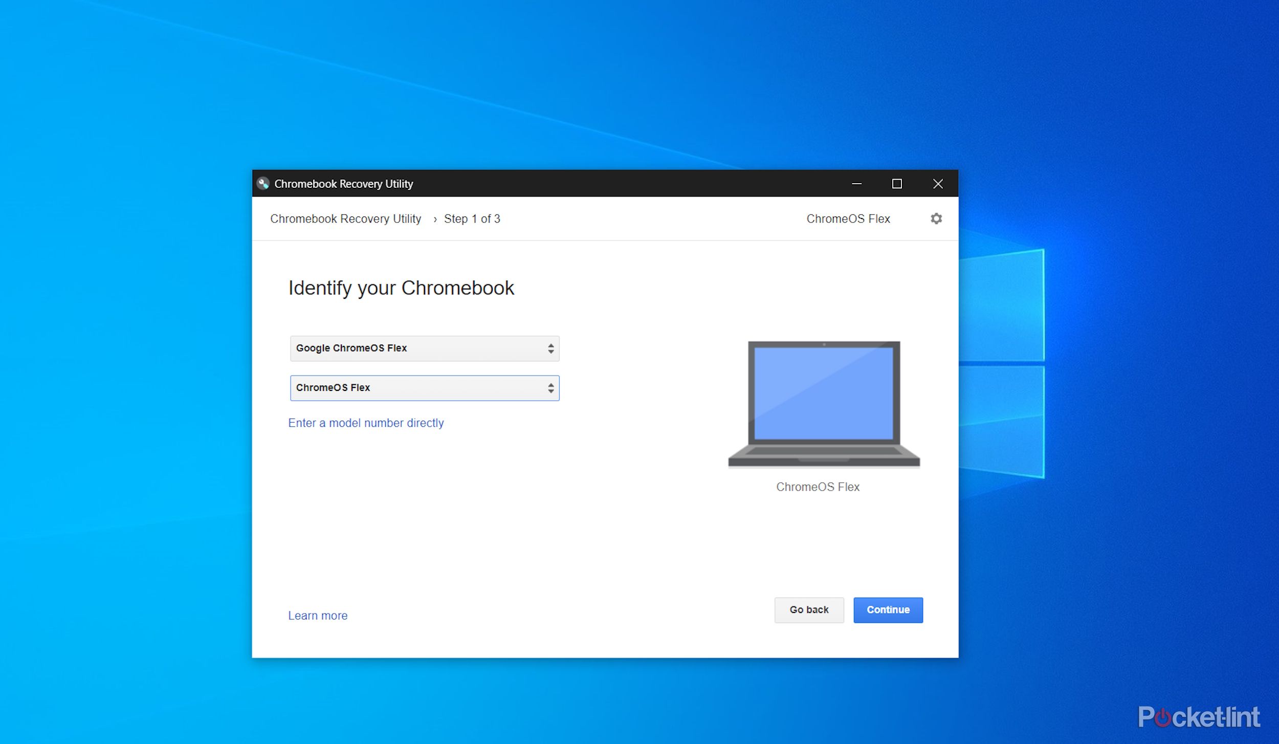 chromeOS flex usb installer -1