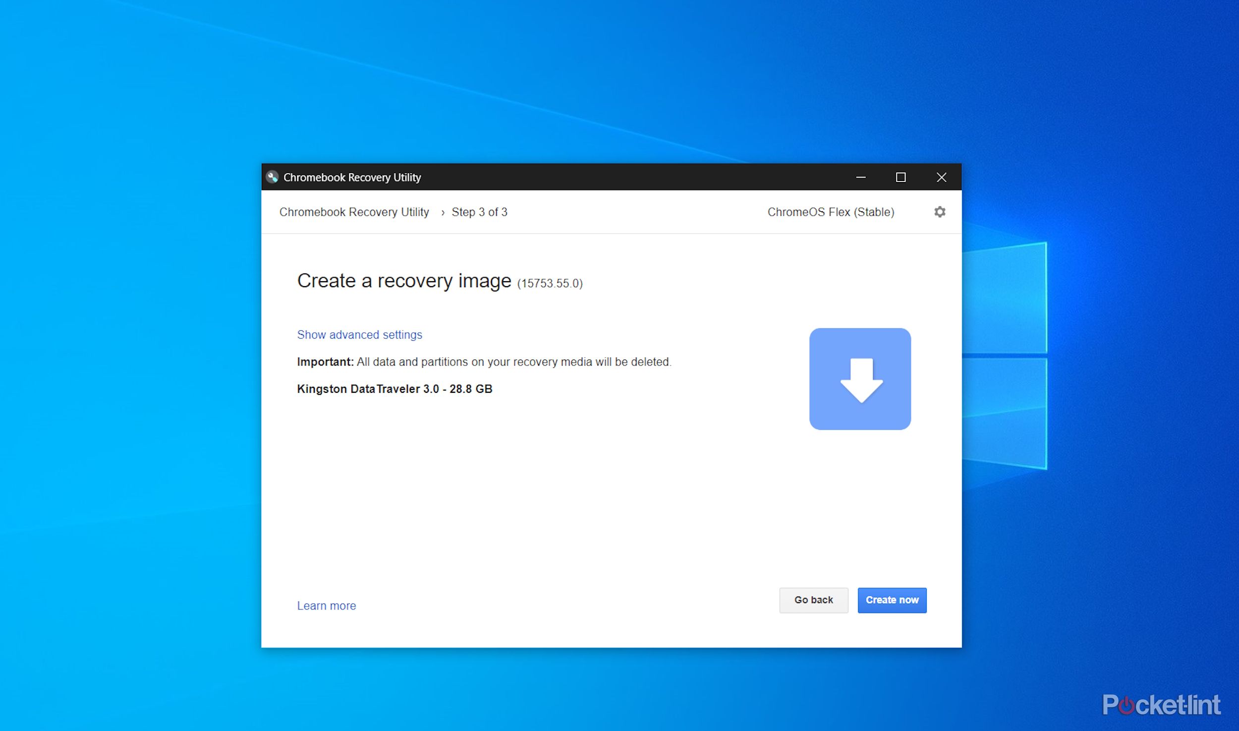 chromeOS flex usb installer -2
