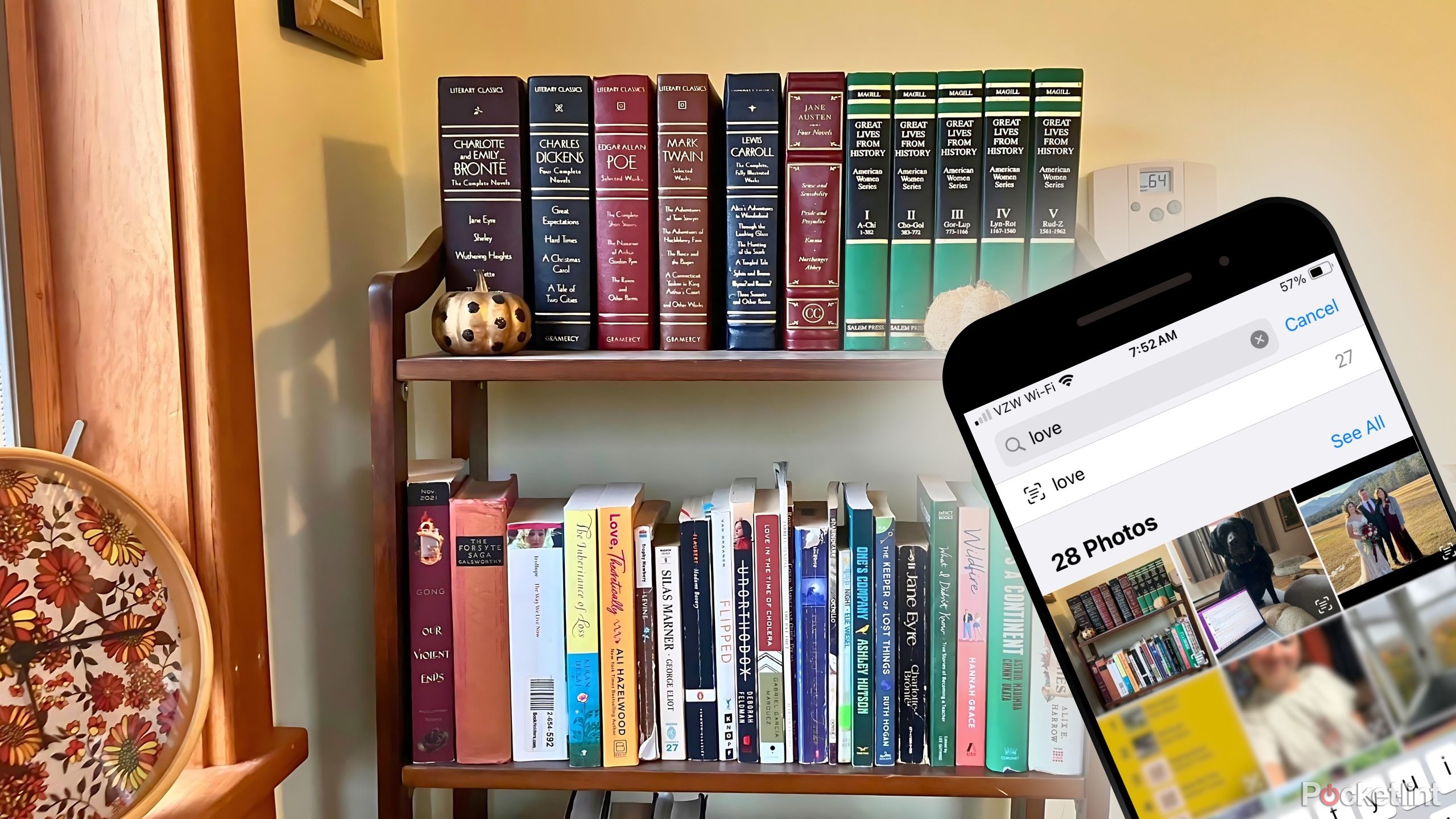 How to use an iPhone to locate books