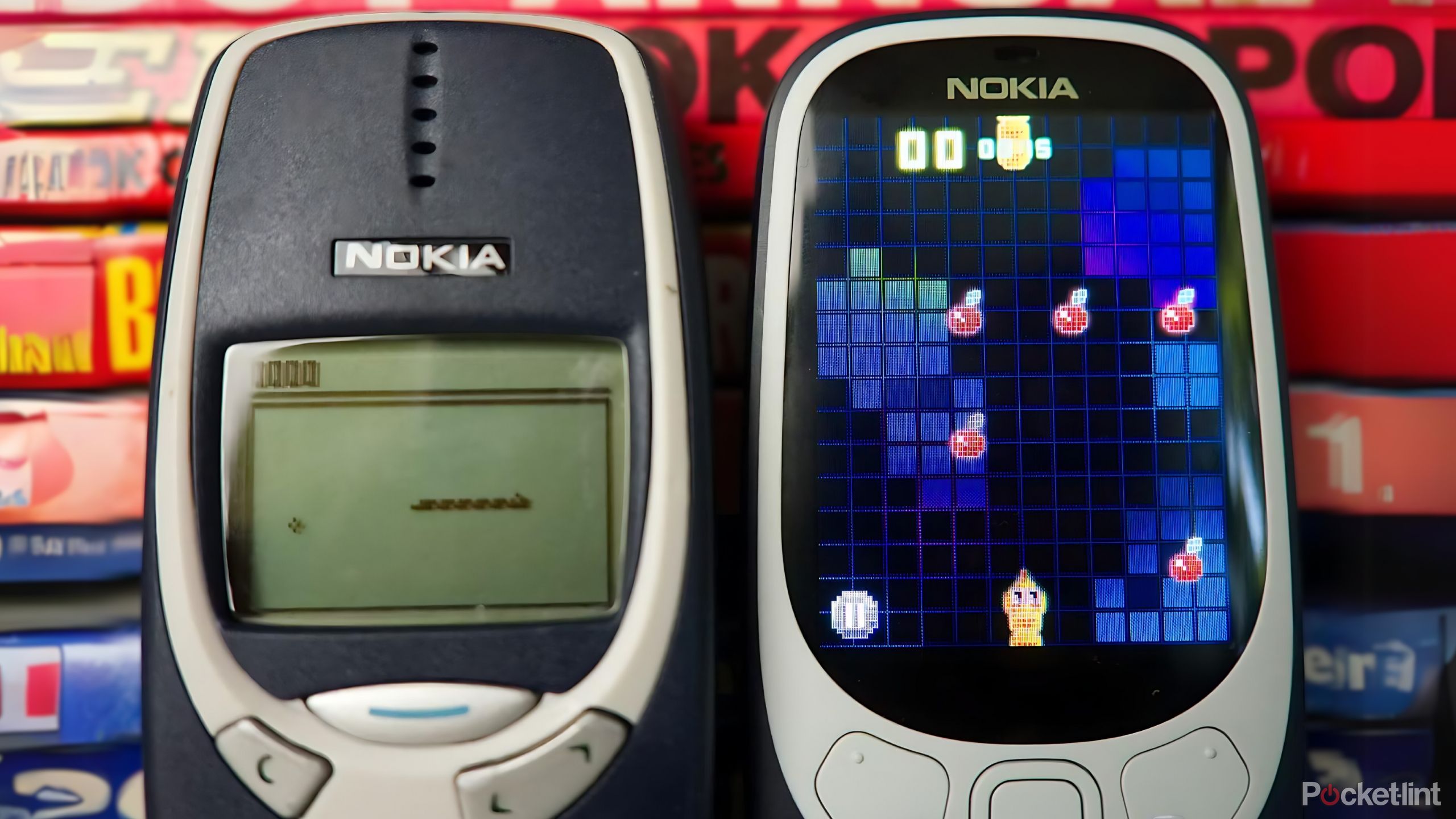 Nokia 3310 old and new comparison