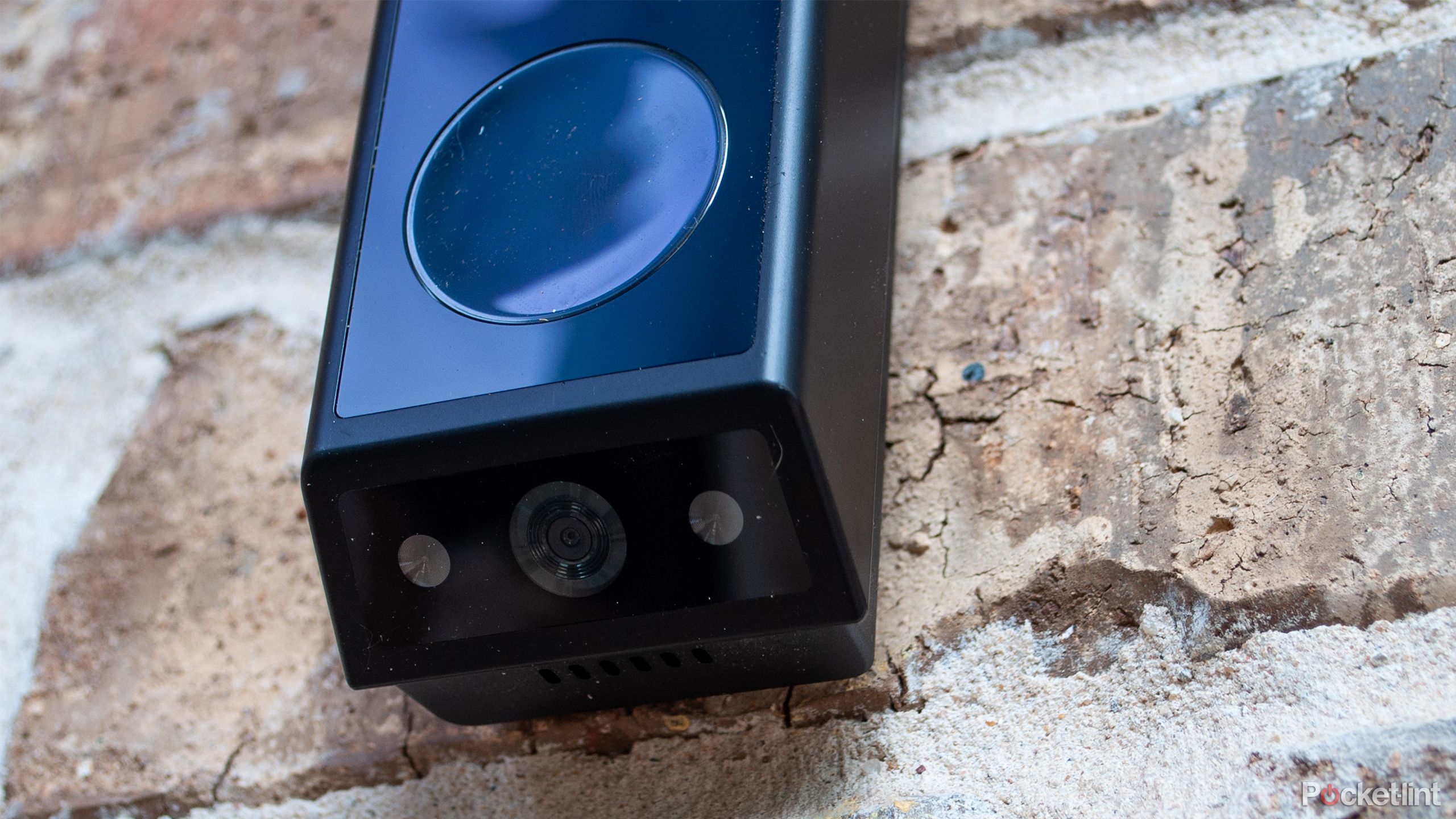 Eufy 2K Video Doorbell Bottom Camera Closeup