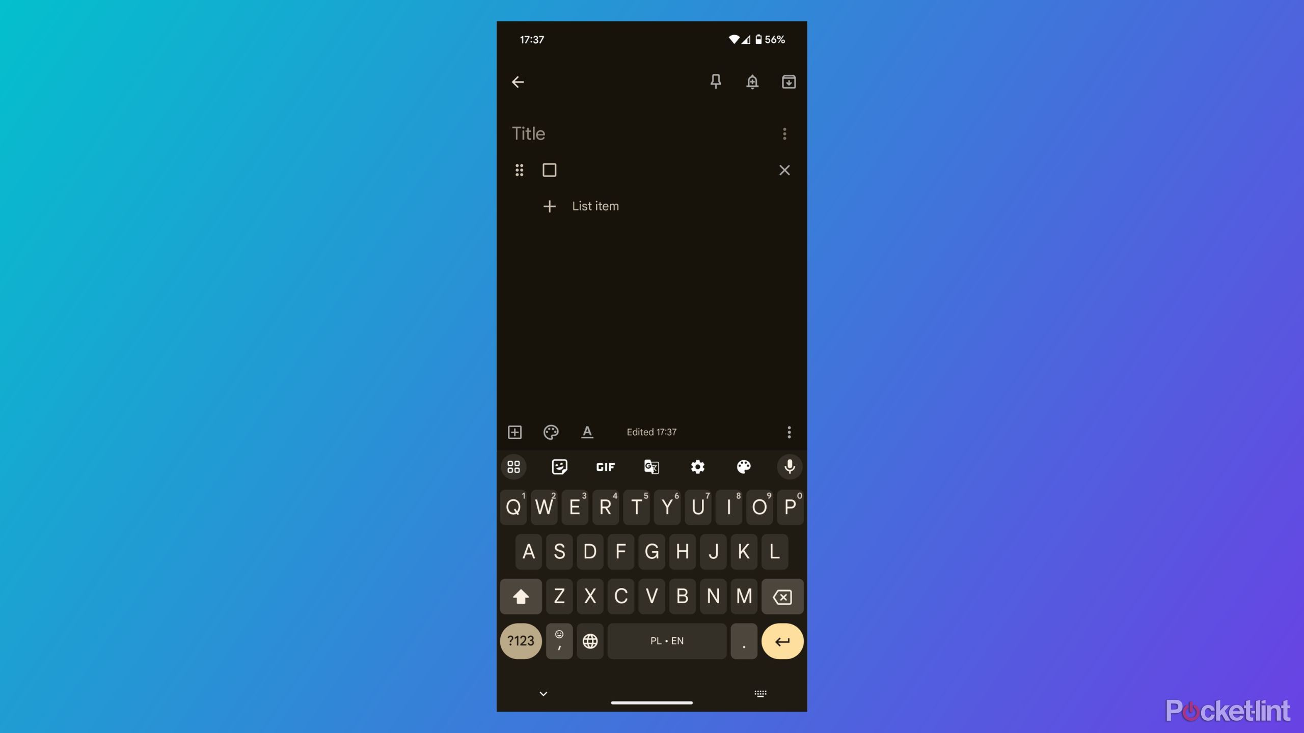 Google Keep Pixel