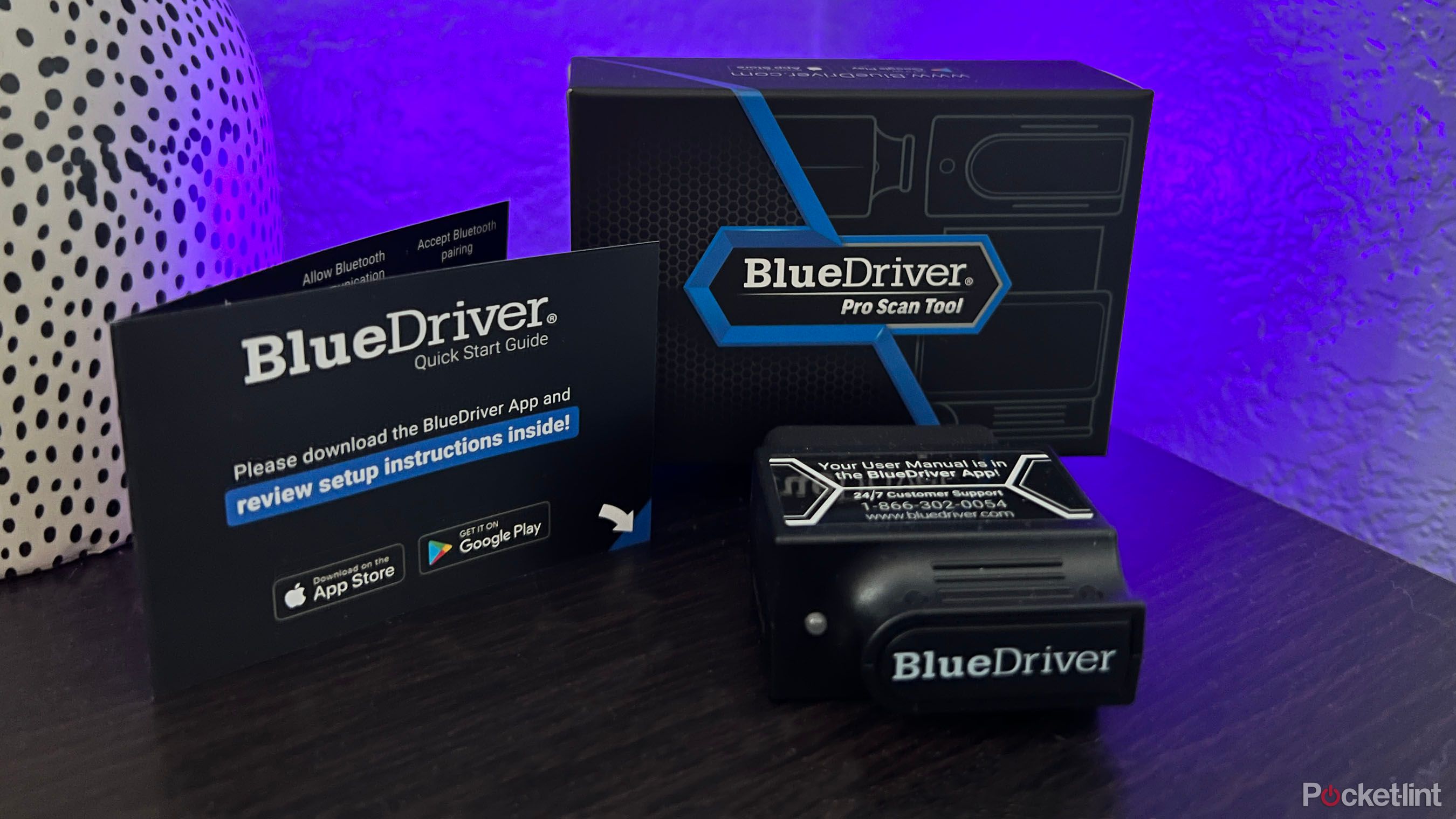 BlueDriver Bluetooth Pro OBDII Scan Tool Packaging