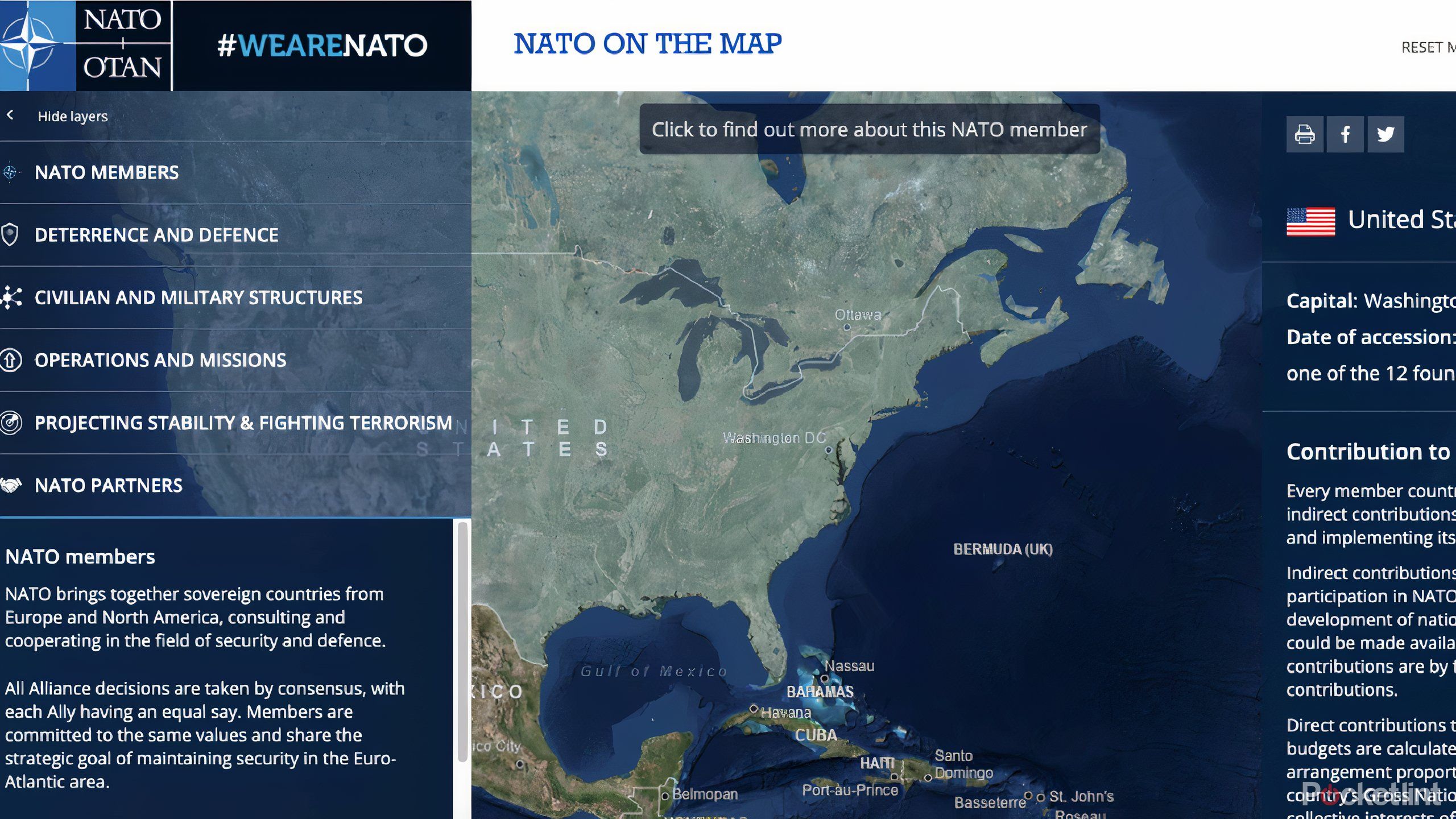 NATO maps
