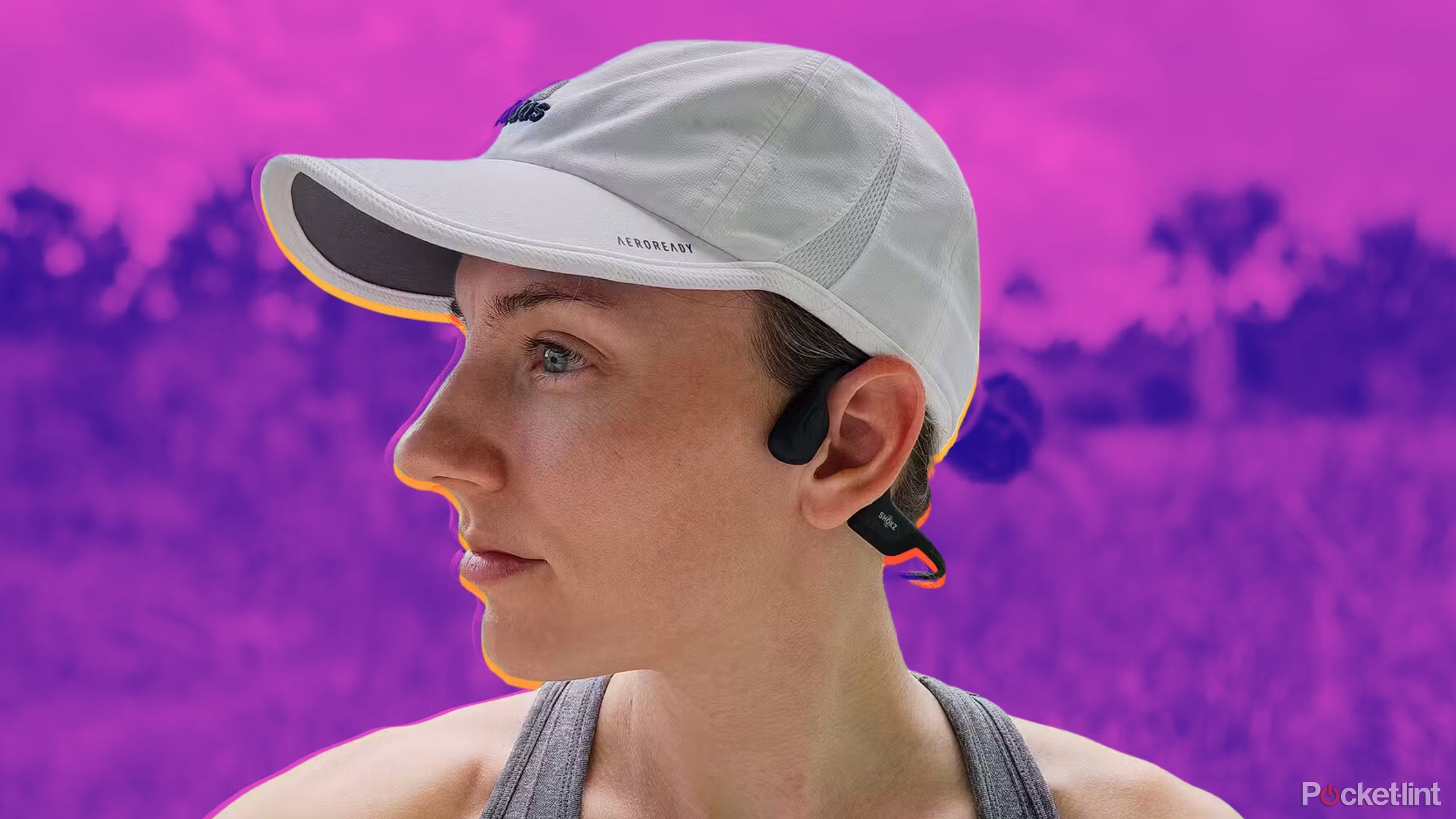 Running with bone conduction headphones 