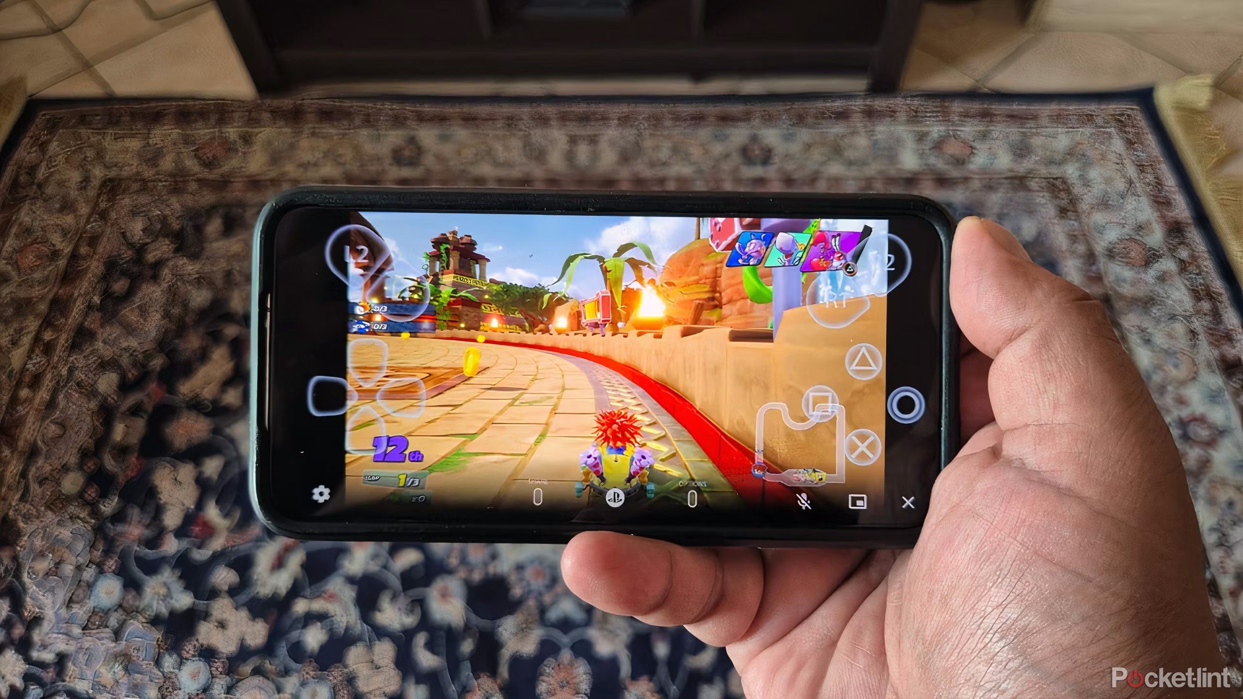 A game on an Android smartphone