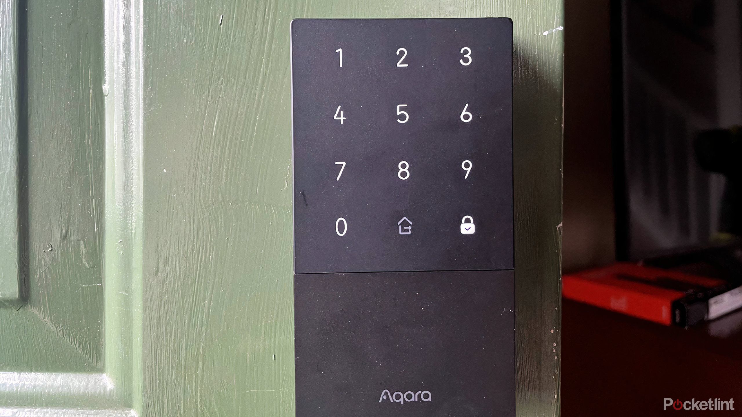 aqara u50 keypad lit up