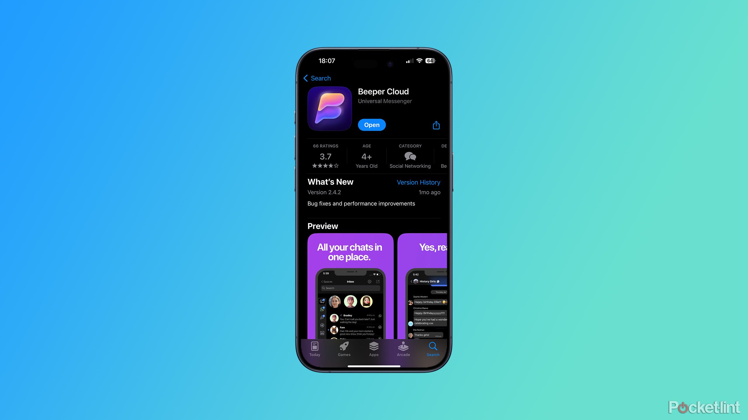 beeper app in apple app store