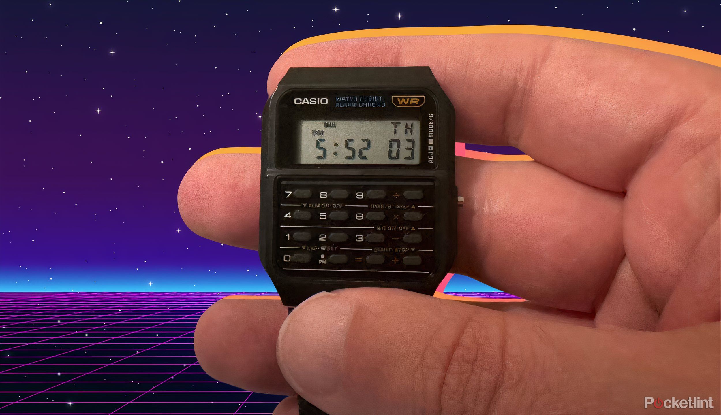 Casio calculator watch