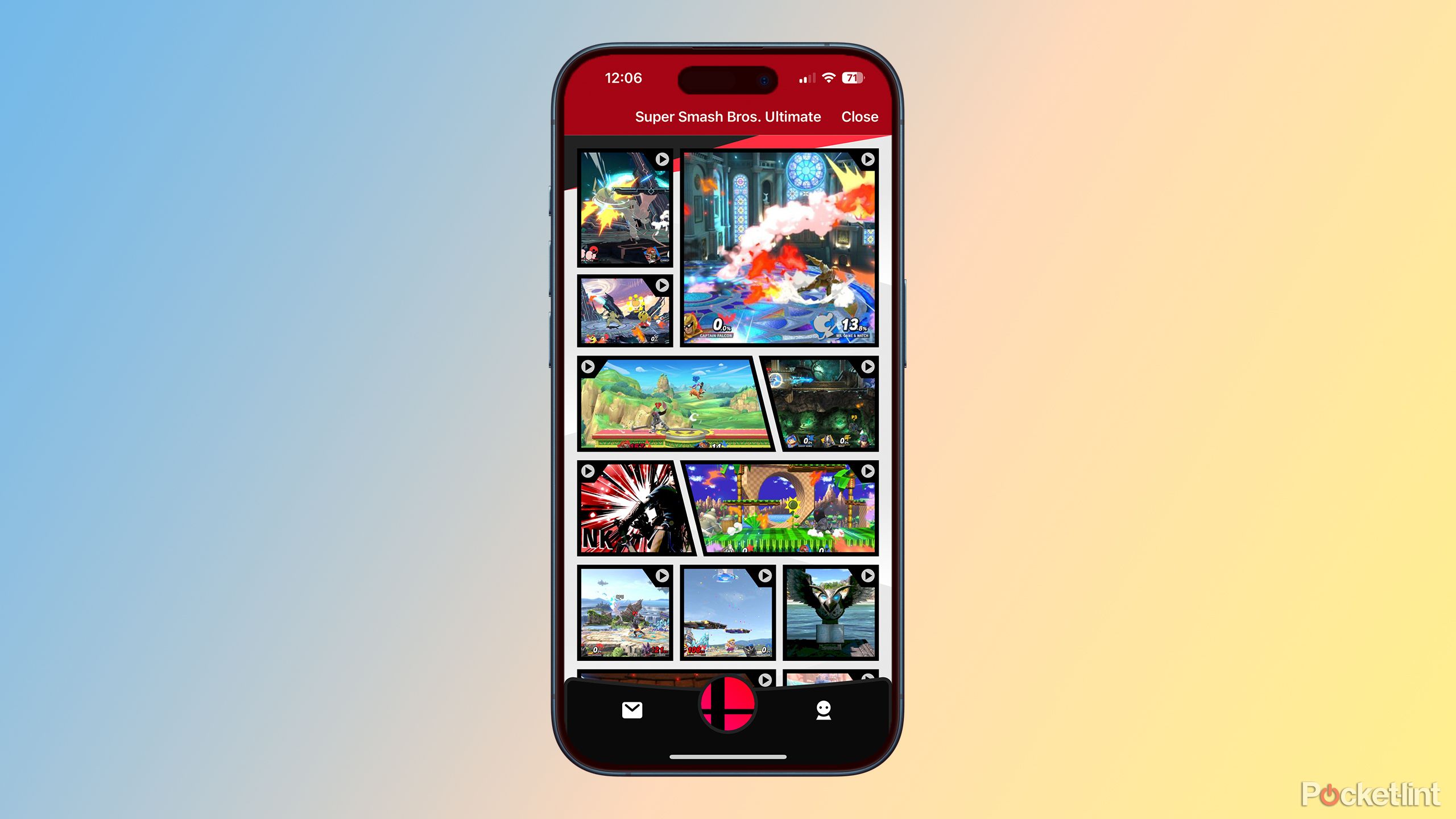 Smash World in Nintendo Switch Online app