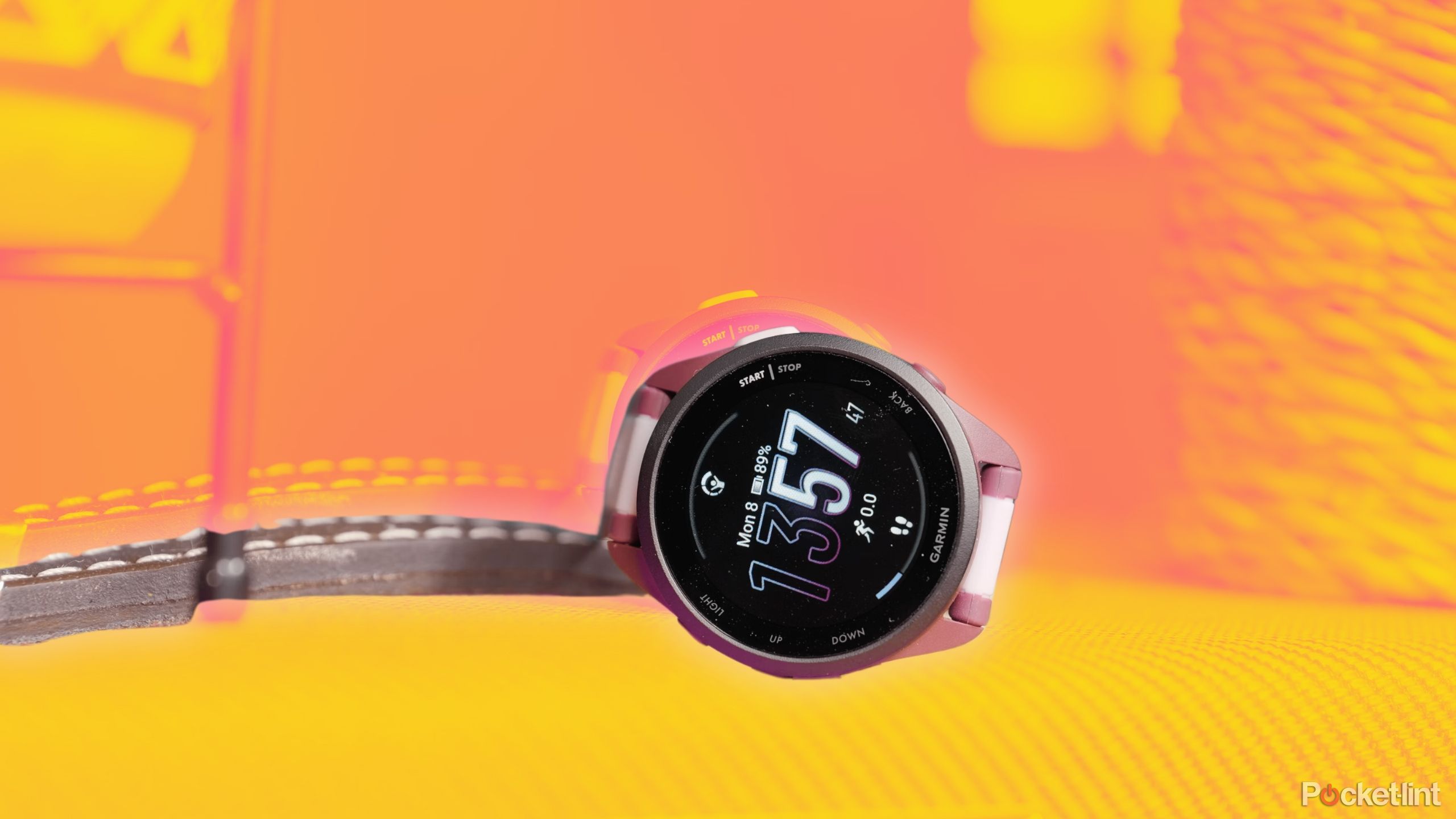 The free watchface that comes with the Forerunner 165