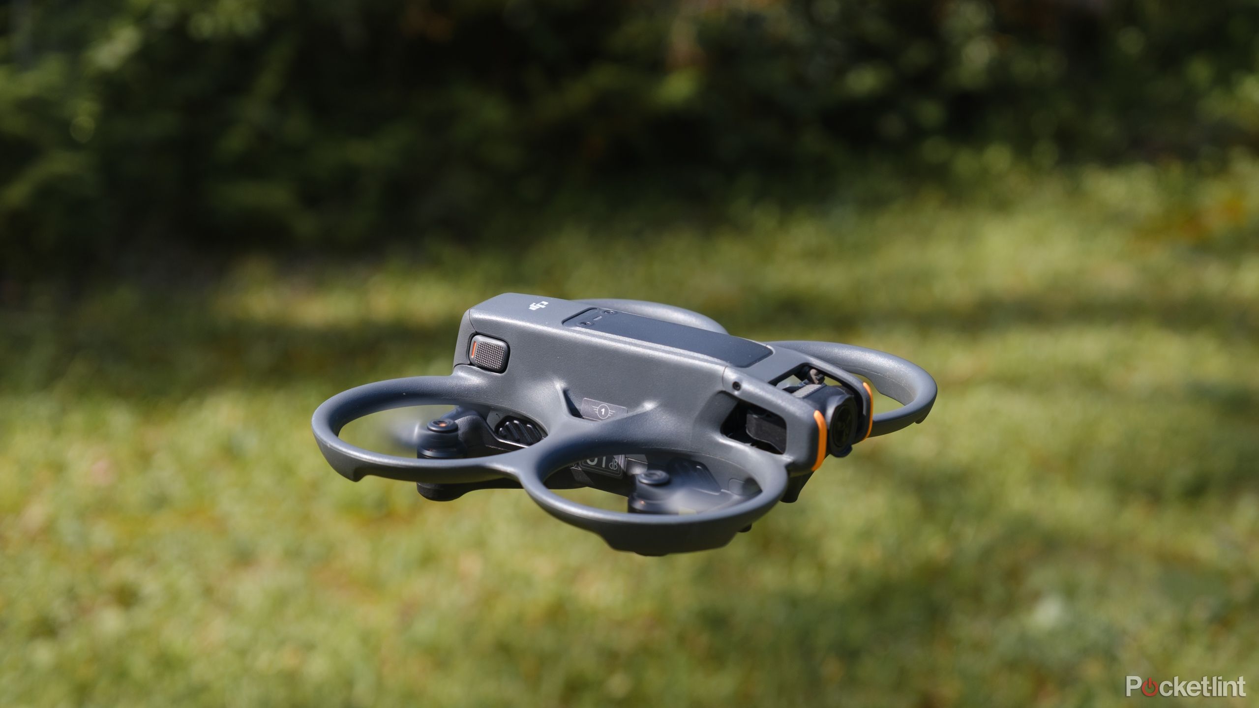 The DJI Avata 2 in flight