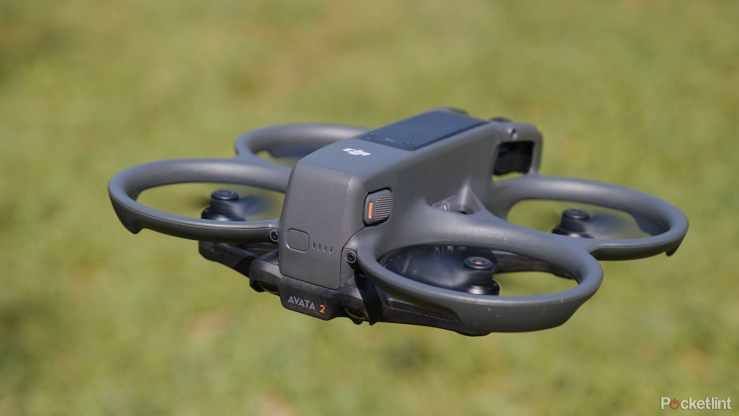 The DJI Avata 2 in flight